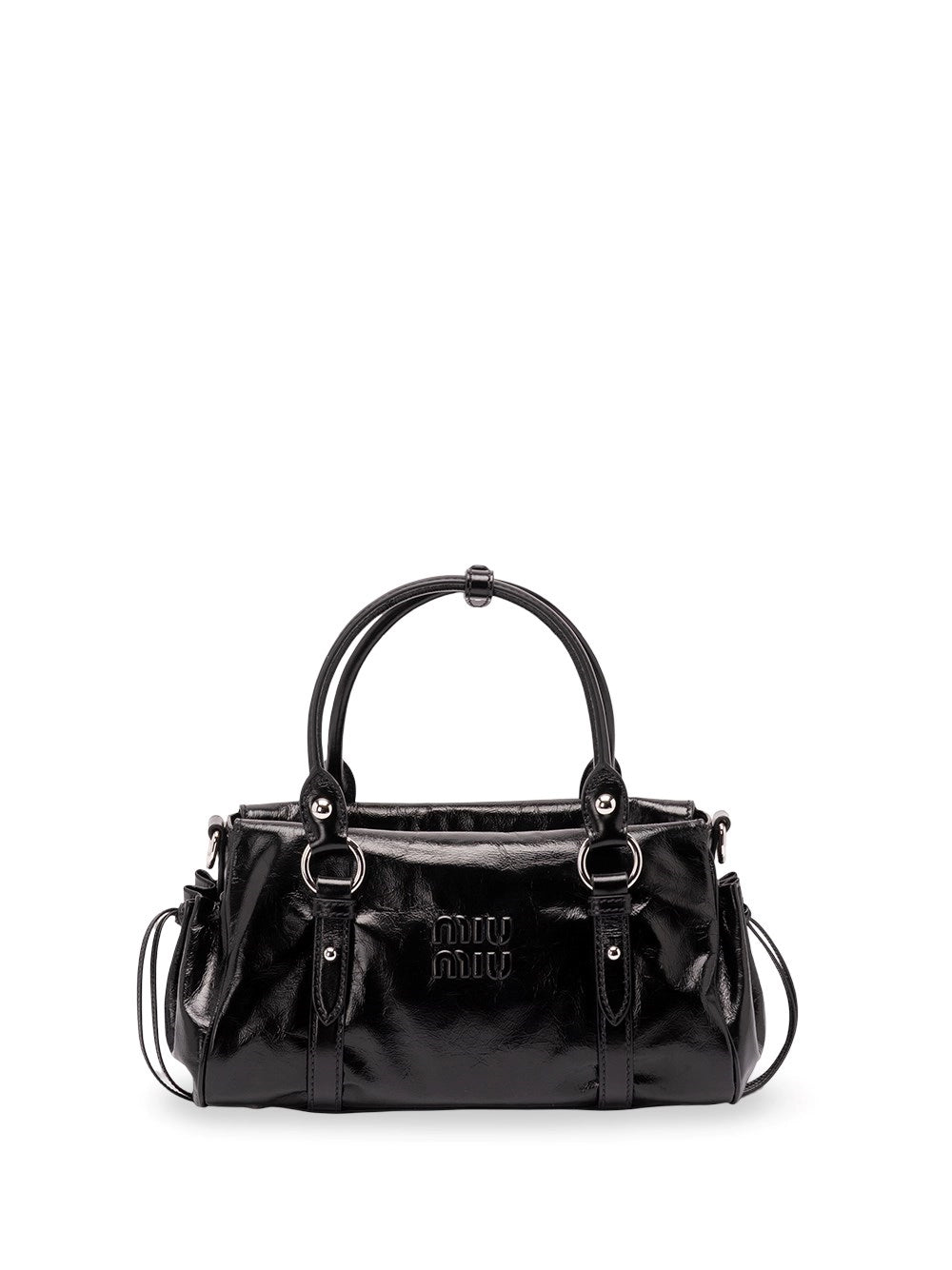 Miu Miu Women Shiny Leather Handbag MIU MIU