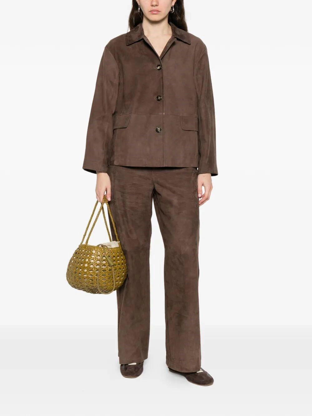 Max Mara Women `Maxmara S` Leather Pants MAX MARA