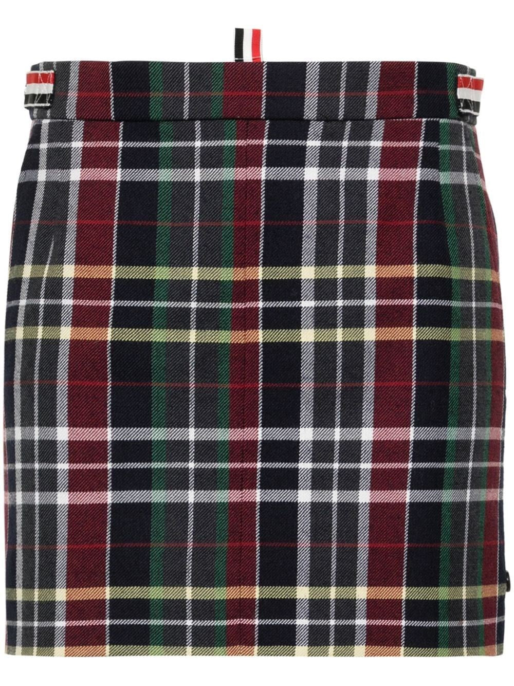 Thom Browne Women Tartan Mini Skirt THOM BROWNE