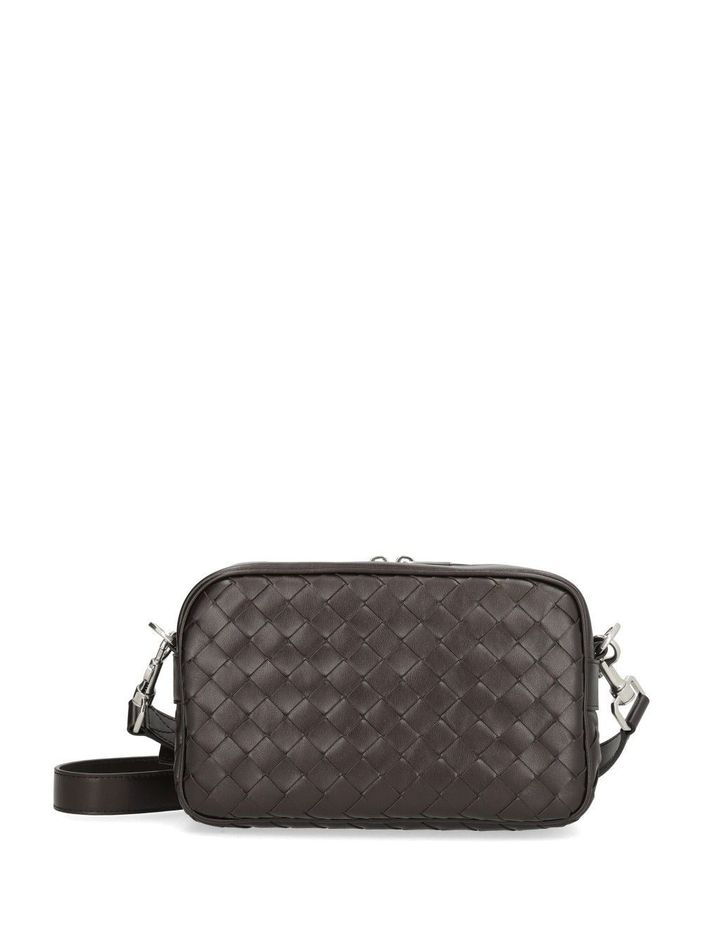Bottega Veneta Men Leather Camera Bag BOTTEGA VENETA