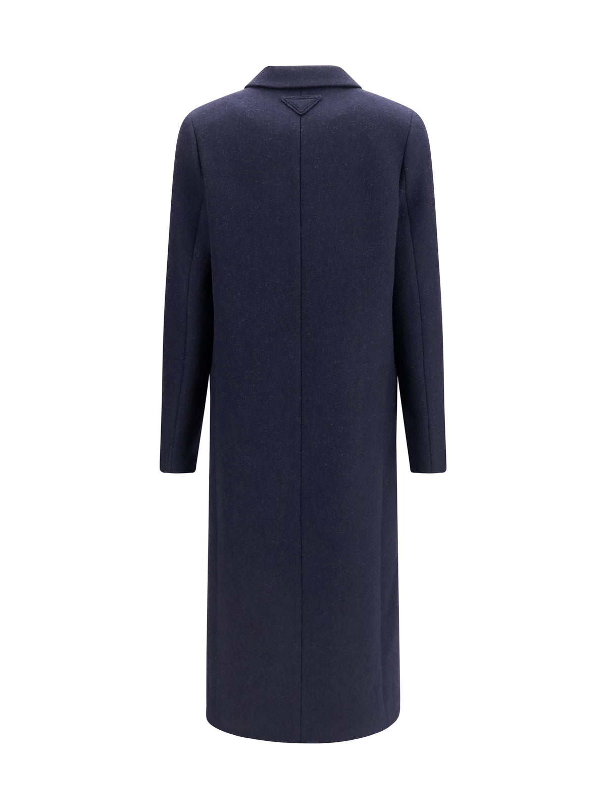 Prada Women Shetland Wool Double Breasted Coat PRADA
