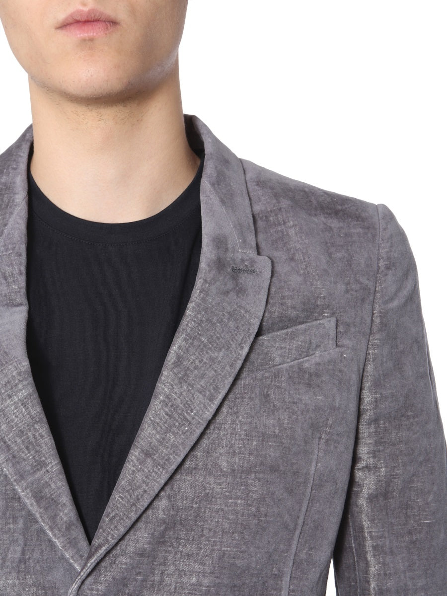 Rick Owens Men Single-Breasted Jacket RICK OWENS