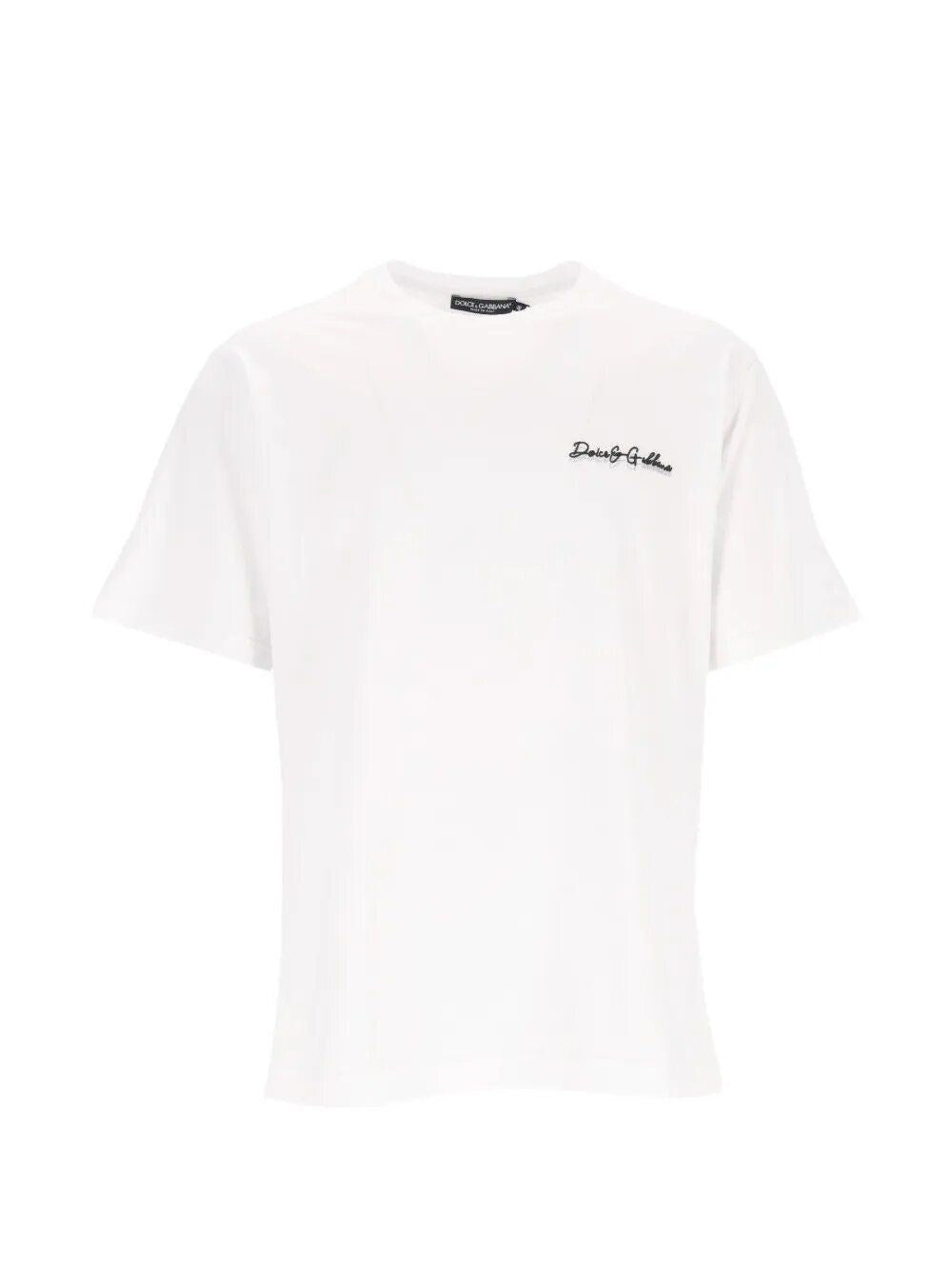 Dolce & Gabbana Men T-Shirt With Dolce & Gabbana Signature DOLCE & GABBANA