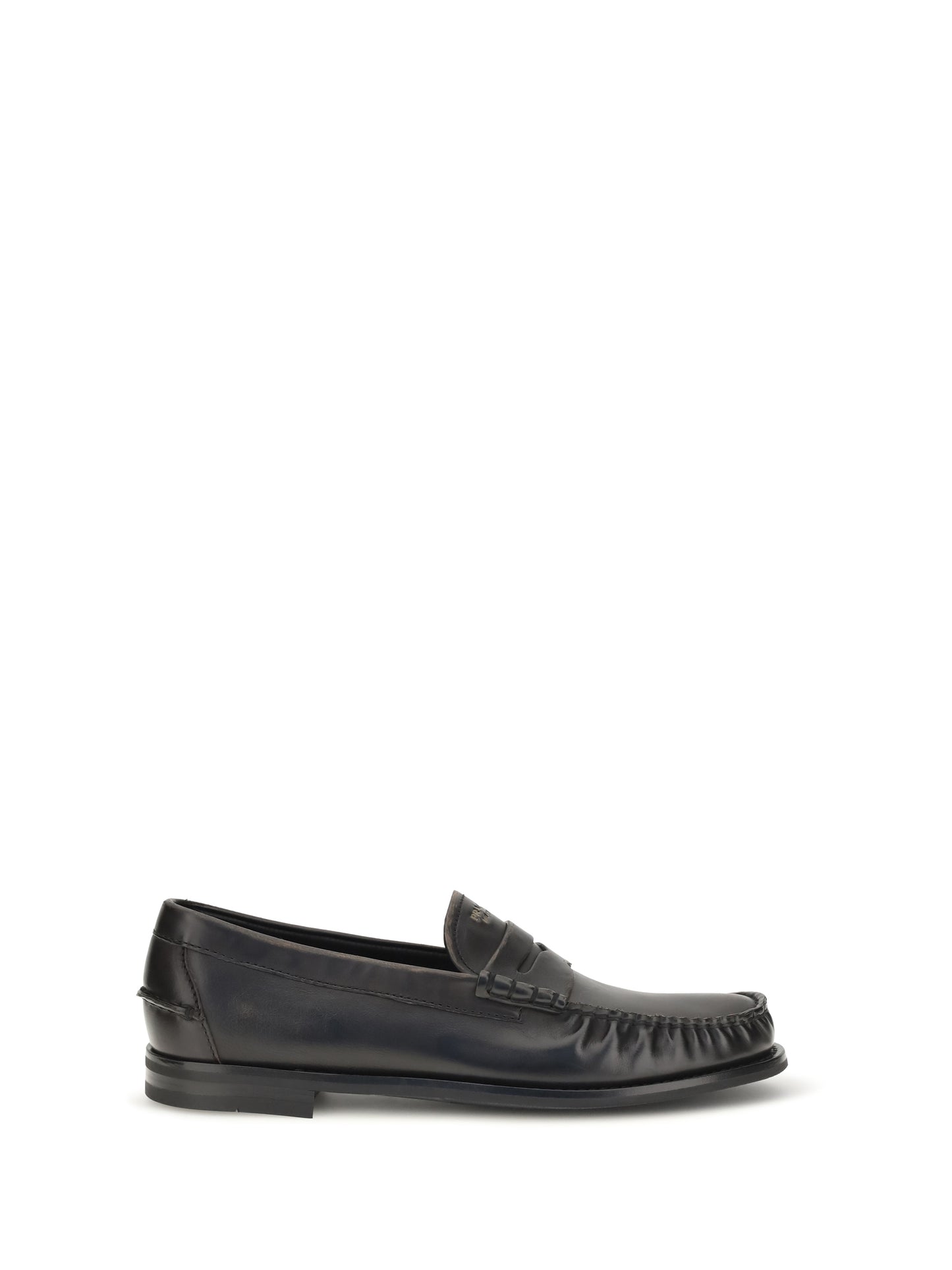 Prada Men Vintage Leather Loafers PRADA