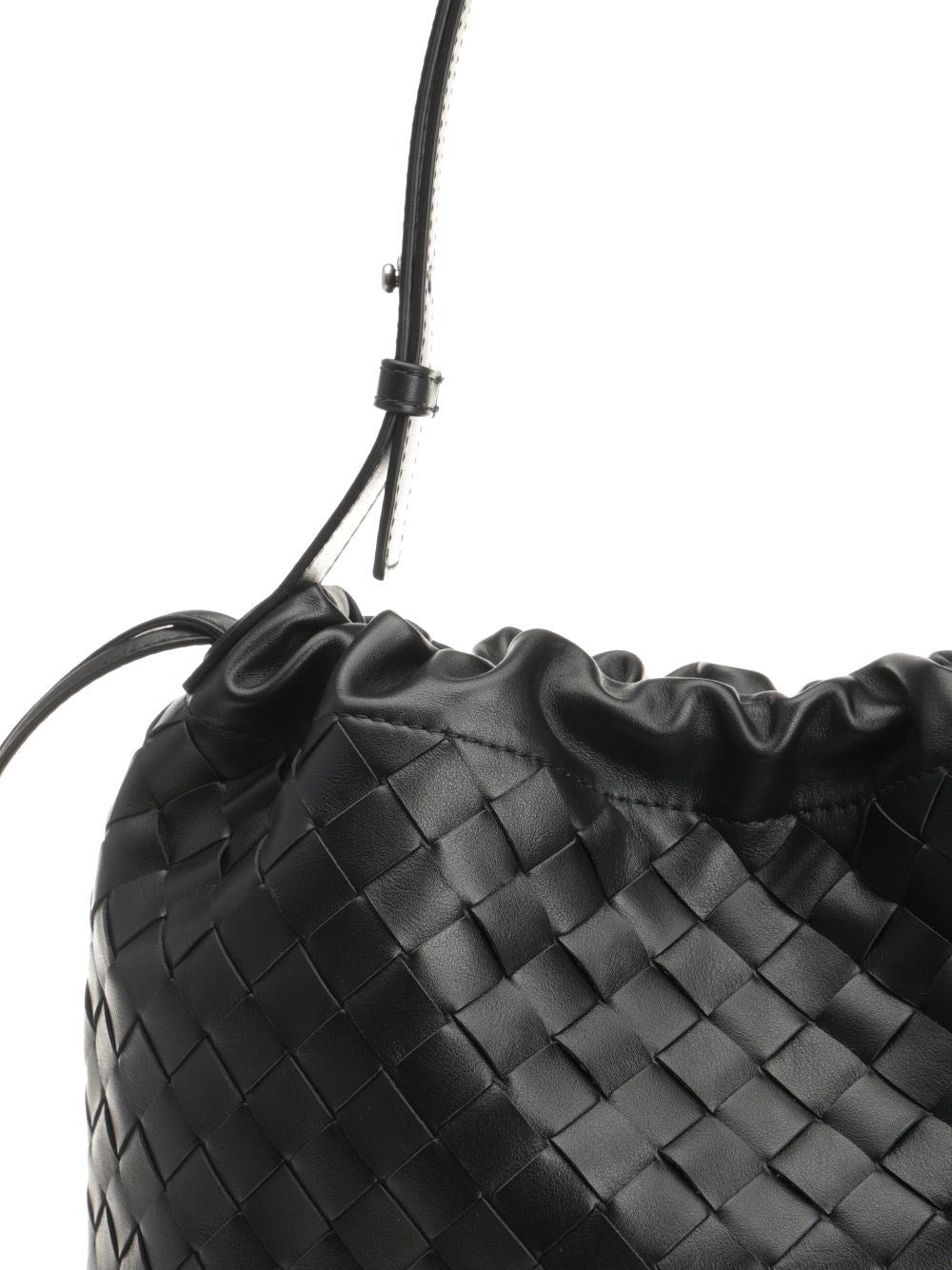 Bottega Veneta Women "Biblioteca" Intrecciato Bucket Bag BOTTEGA VENETA