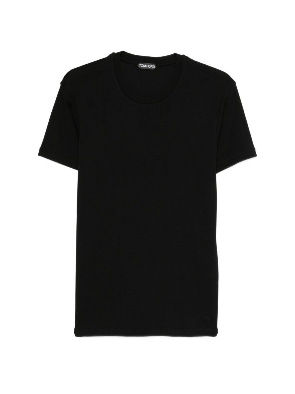 Tom Ford Men Perforated Ribbed T-Shirt TOM FORD