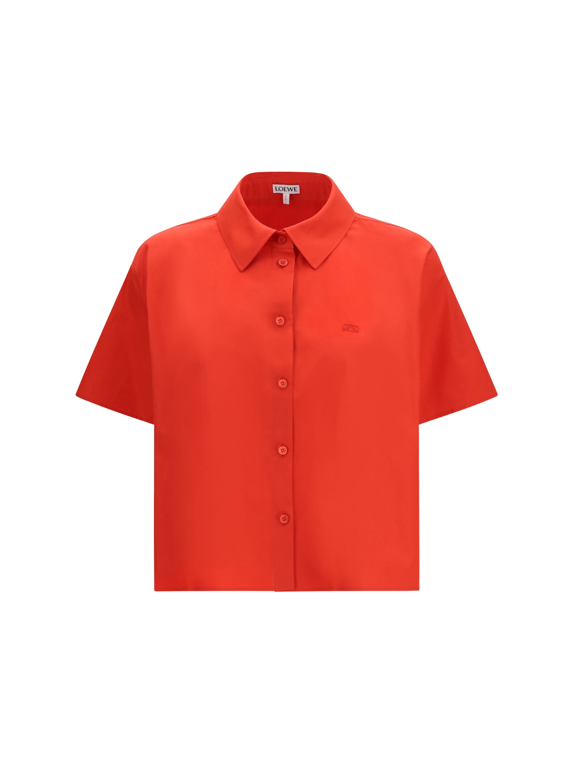 Loewe Women Short Sleeve Trapeze Shirt LOEWE