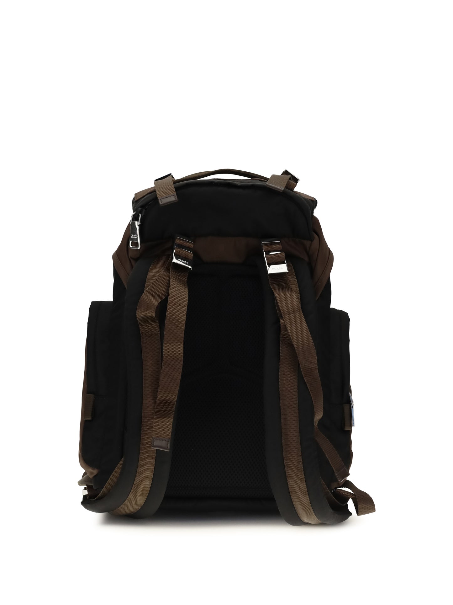 Prada Men Backpack In Re-Nylon And Leather PRADA