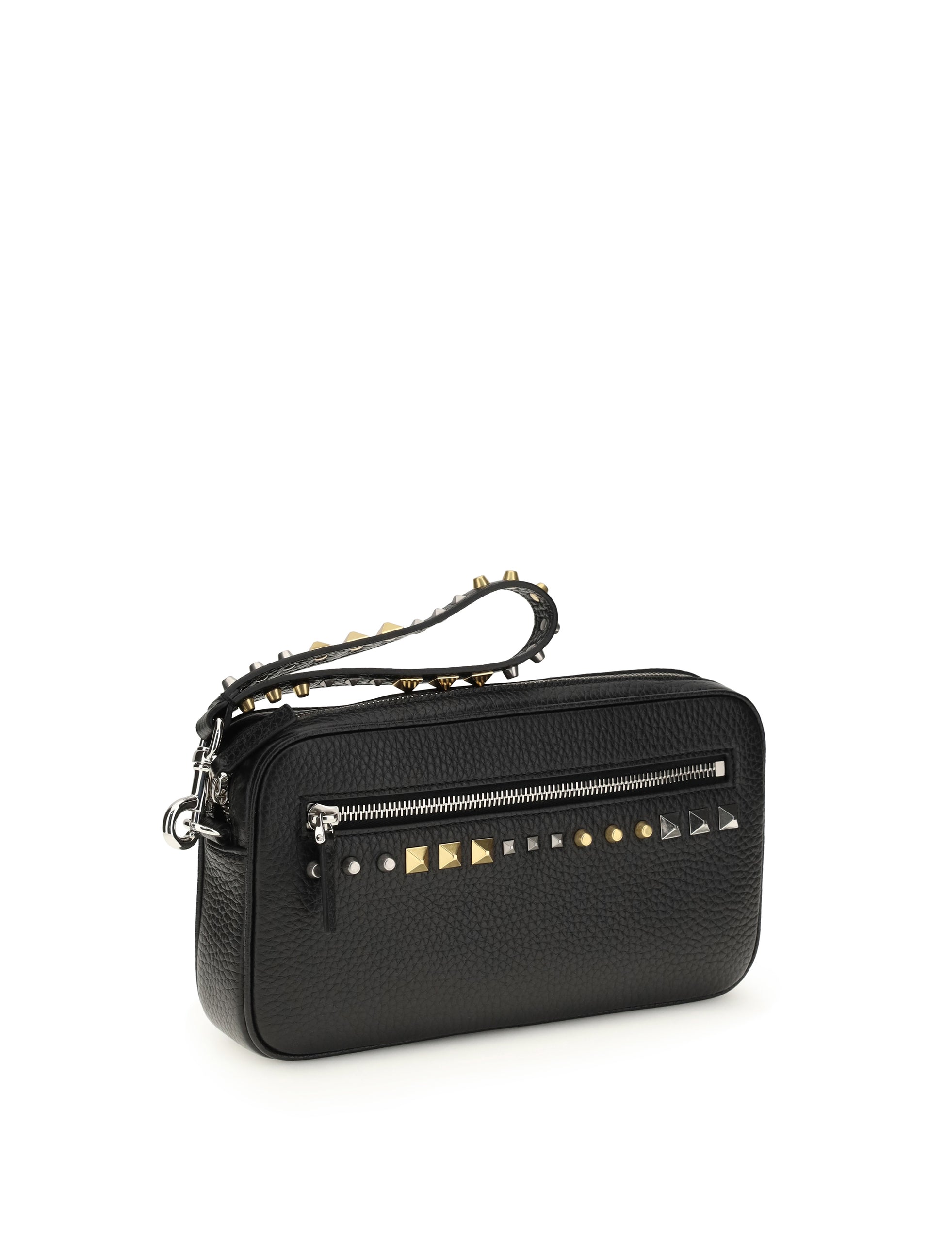 Valentino Garavani Men Rockstud Clutch Bag VALENTINO GARAVANI