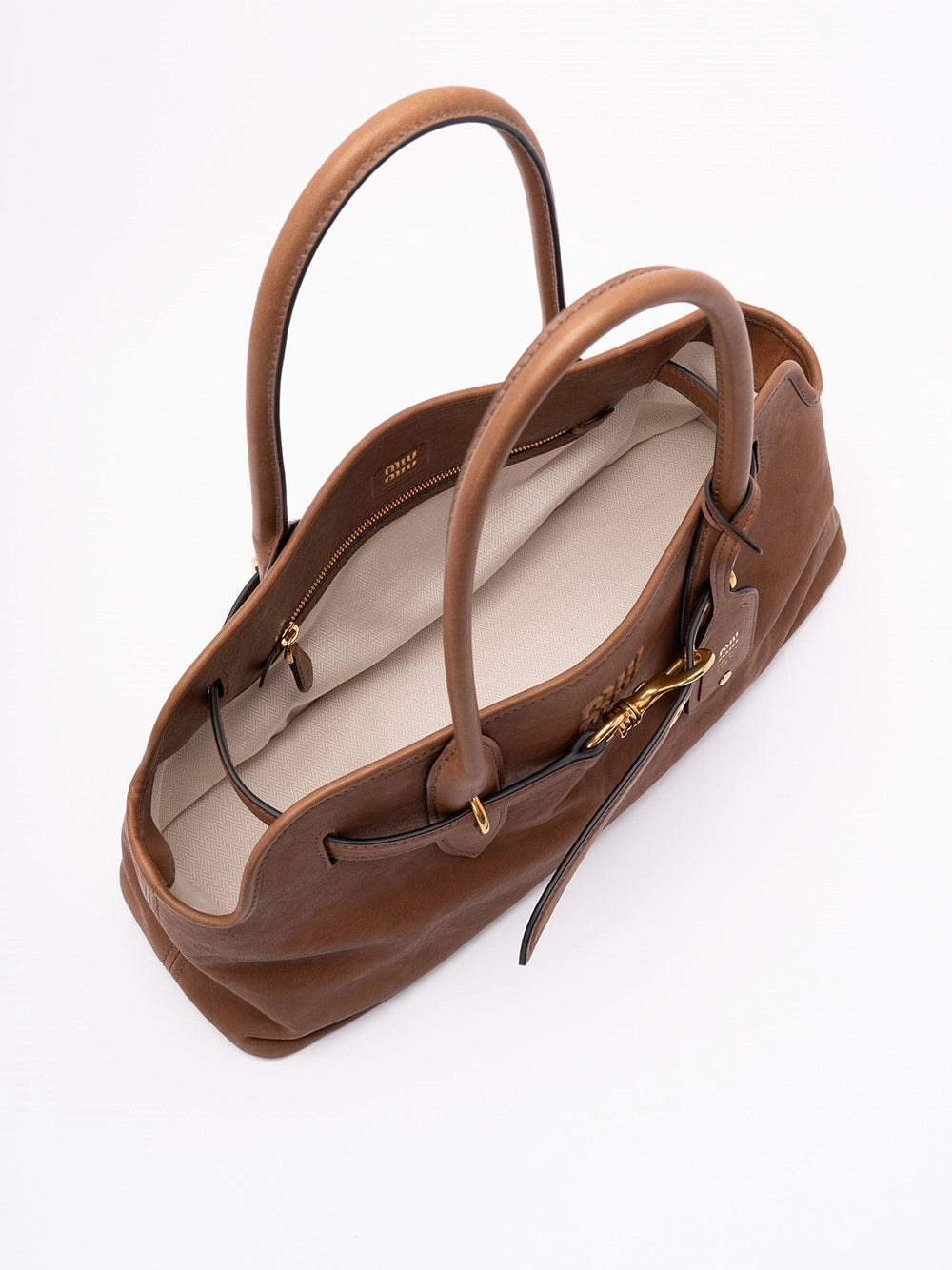Miu Miu Women `Aventure` Nappa Leather Bag MIU MIU
