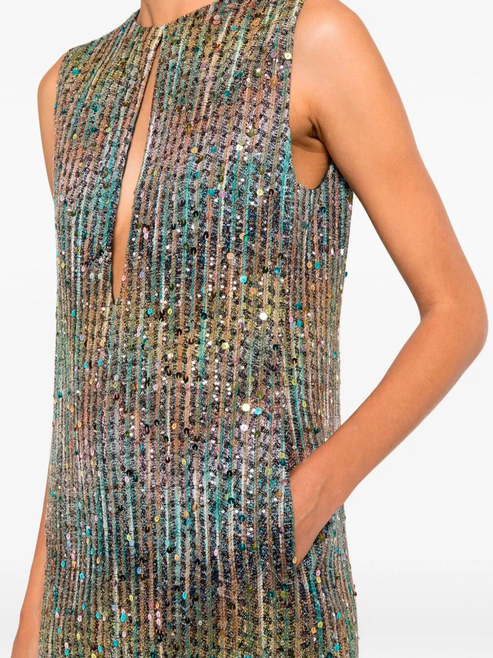 Missoni Women `Caperdoni` Sleeveless Short Dress MISSONI