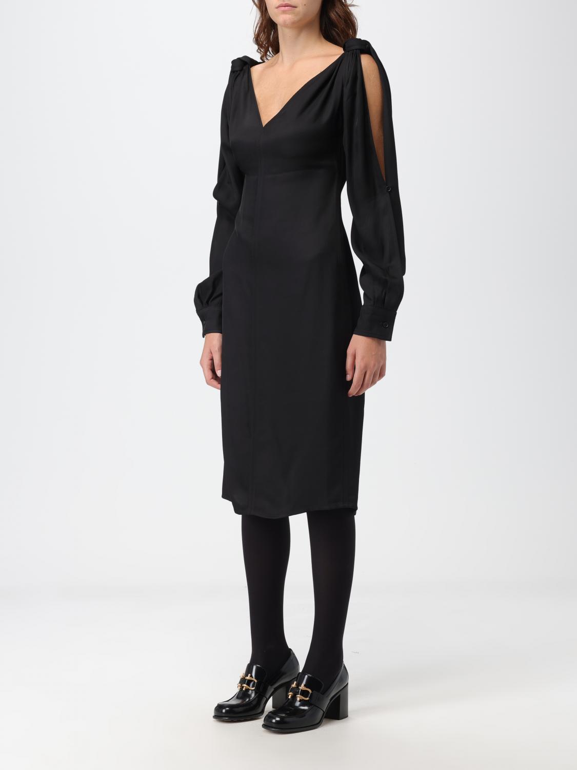 Bottega Veneta Dress Woman Black
