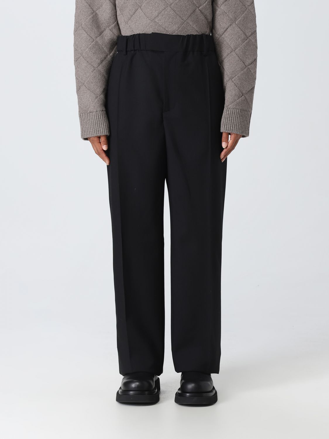 Bottega Veneta Pants Woman Black BOTTEGA VENETA