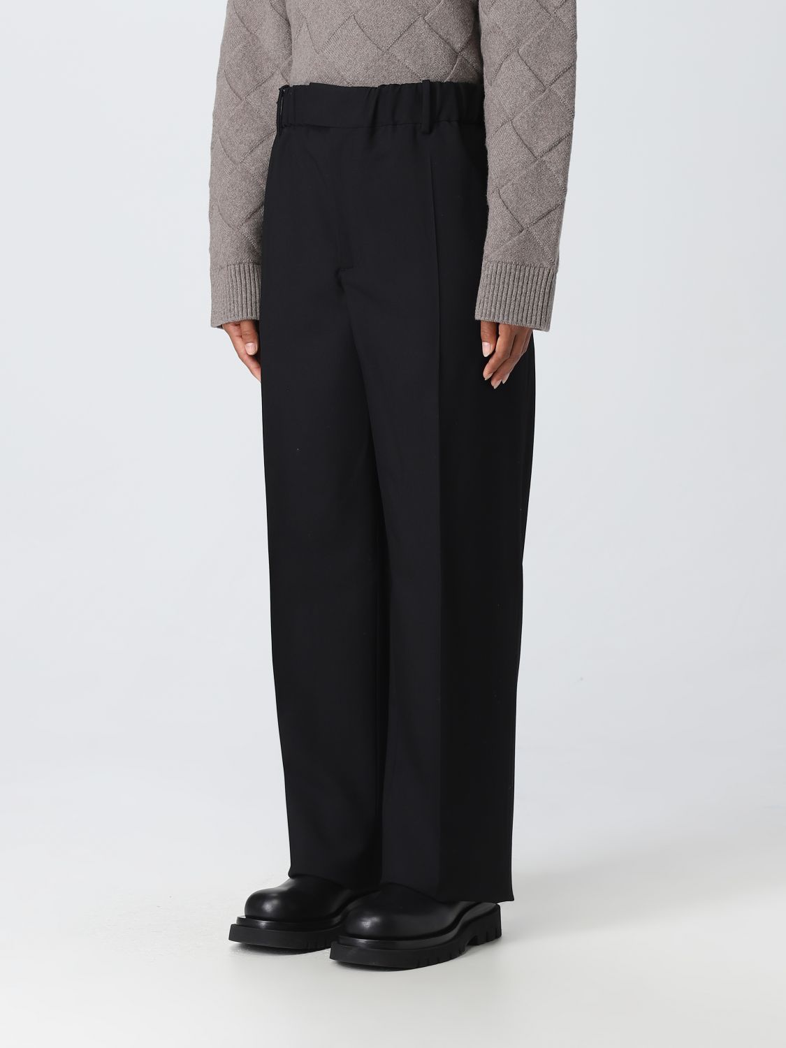 Bottega Veneta Pants Woman Black BOTTEGA VENETA