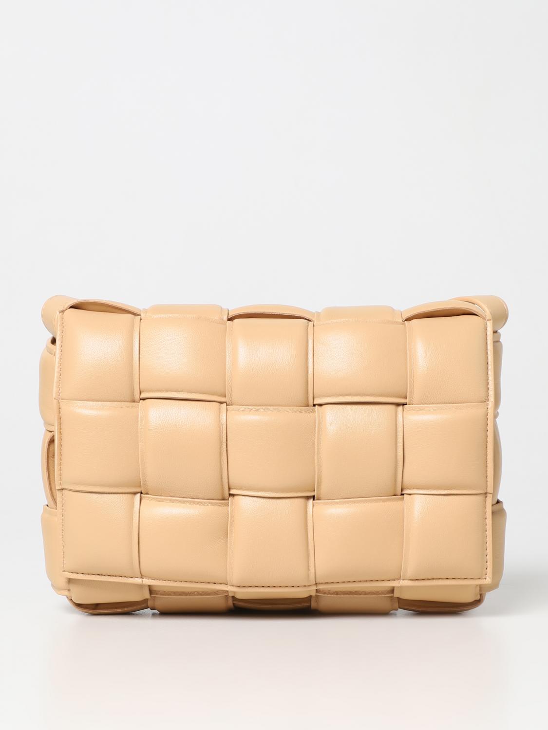 Bottega Veneta Crossbody Bag Woman Beige BOTTEGA VENETA