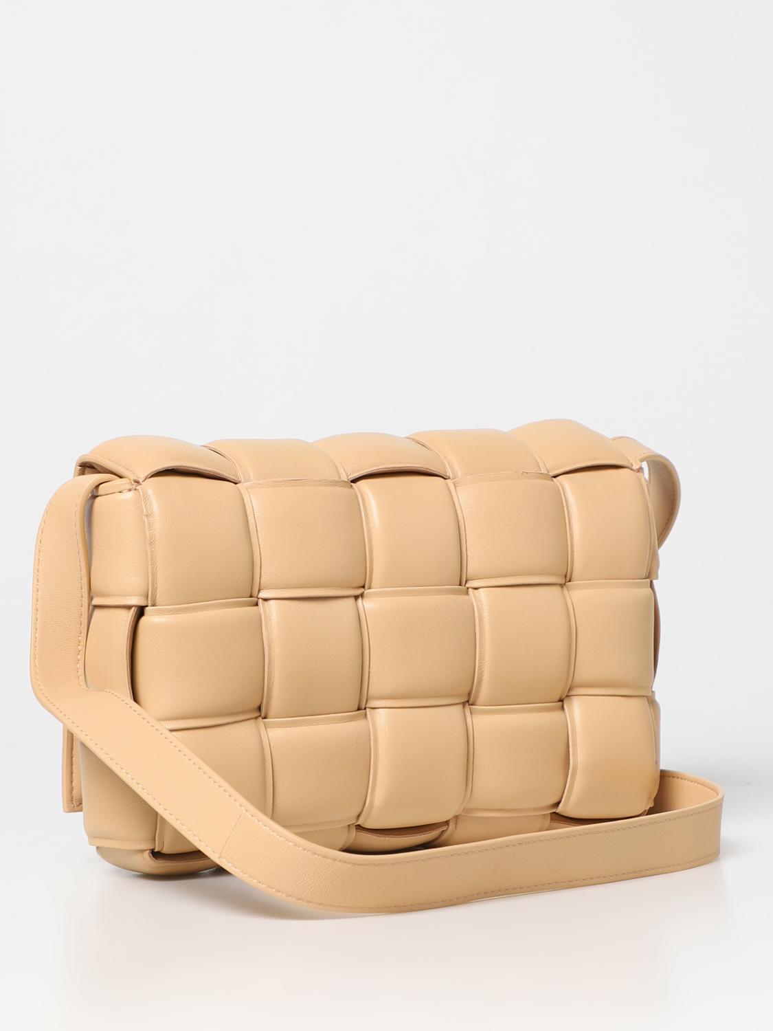 Bottega Veneta Crossbody Bag Woman Beige BOTTEGA VENETA