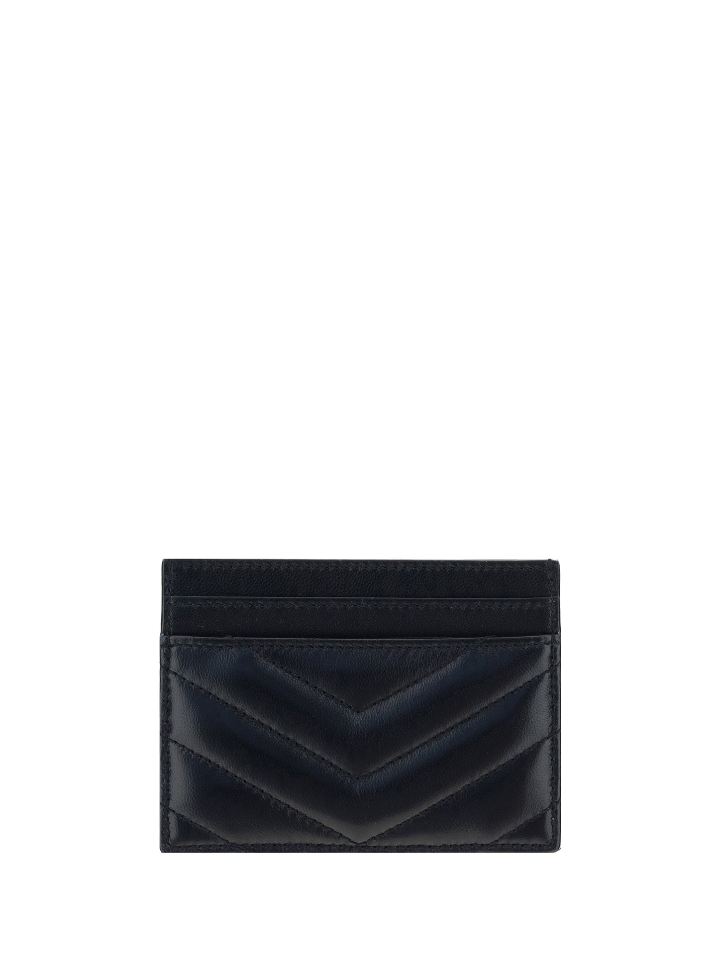 Saint Laurent Women Lambskin Card Holder SAINT LAURENT