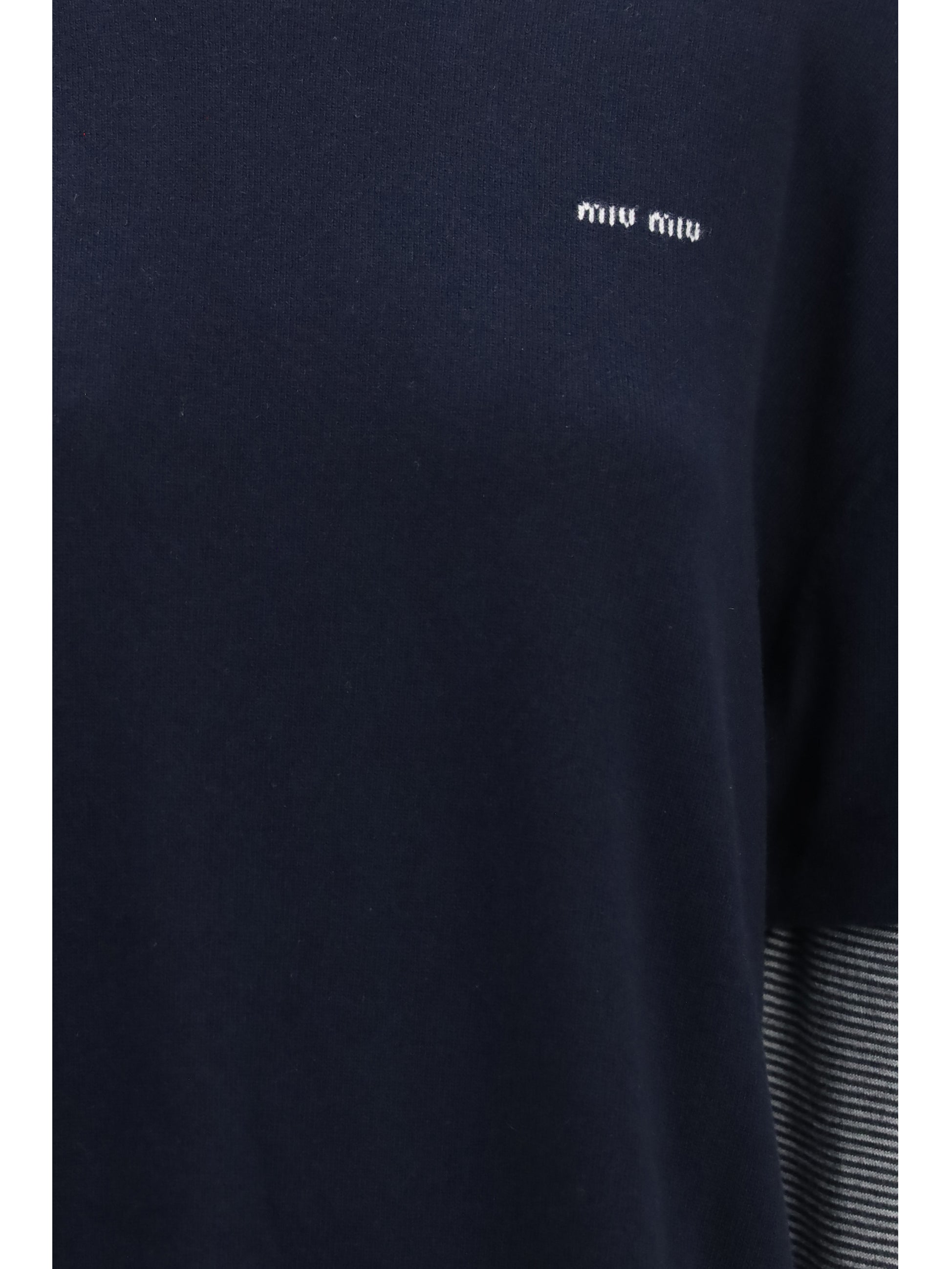 Miu Miu Women Long-Sleeve Layered Sweater MIU MIU