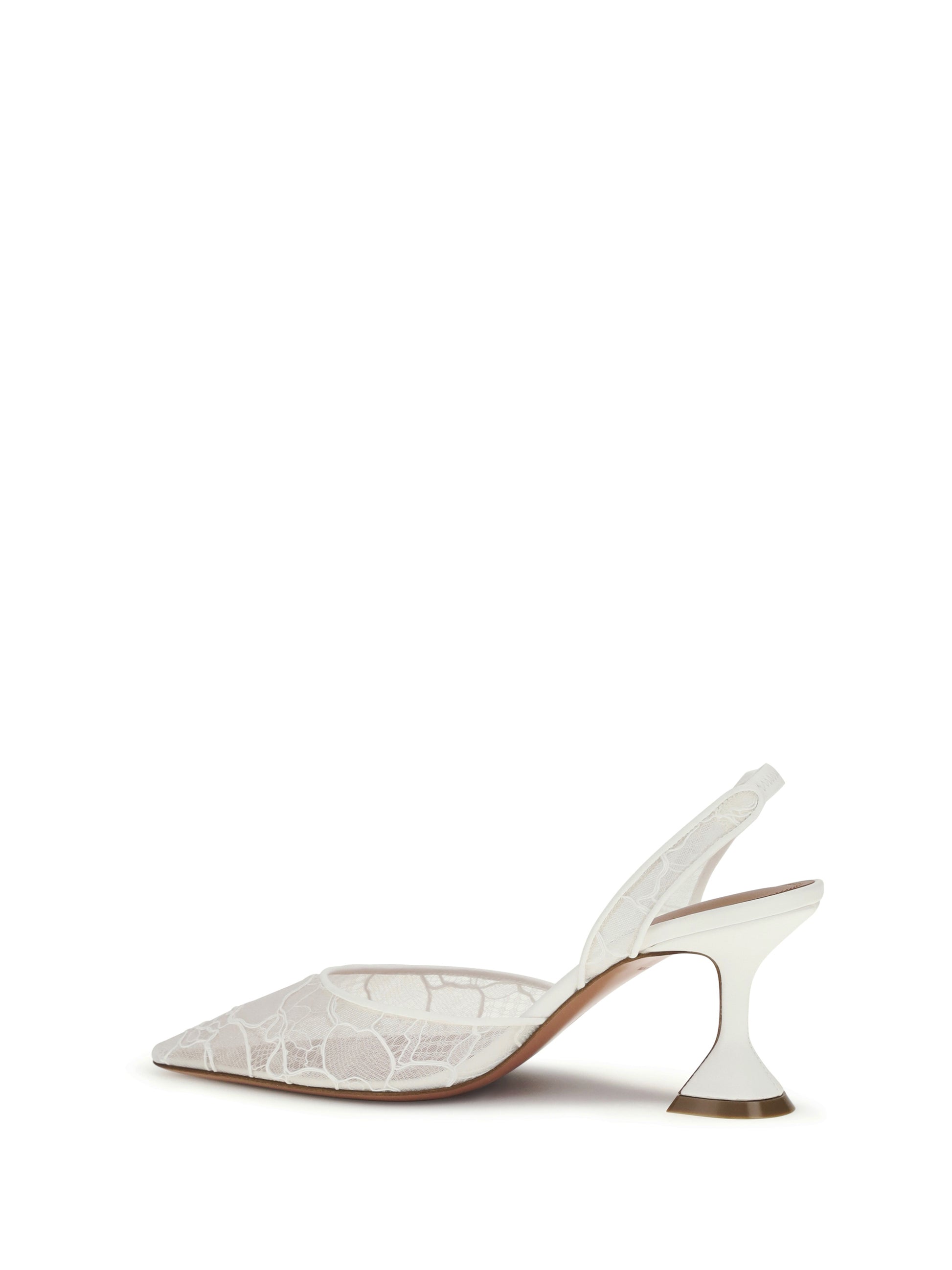Amina Muaddi Women Holli Lace Pumps AMINA MUADDI
