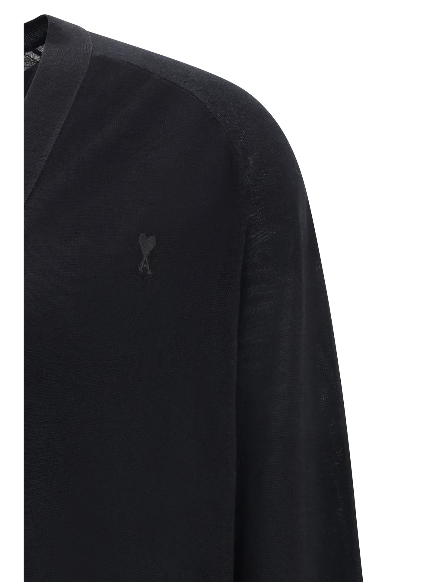 Ami Paris Men Ami De Coeur Cardigan AMI PARIS