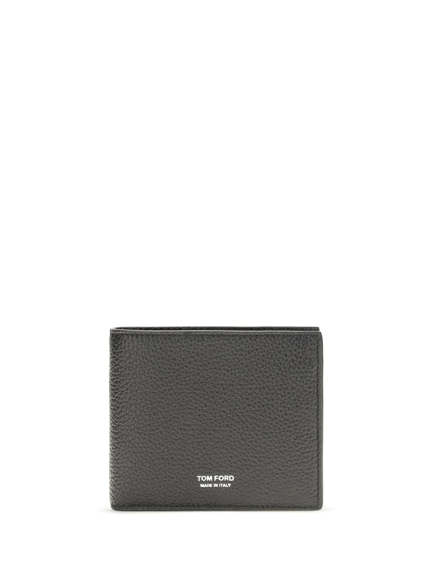 Tom Ford Men T Line Bifold Wallet In Grained Leather TOM FORD