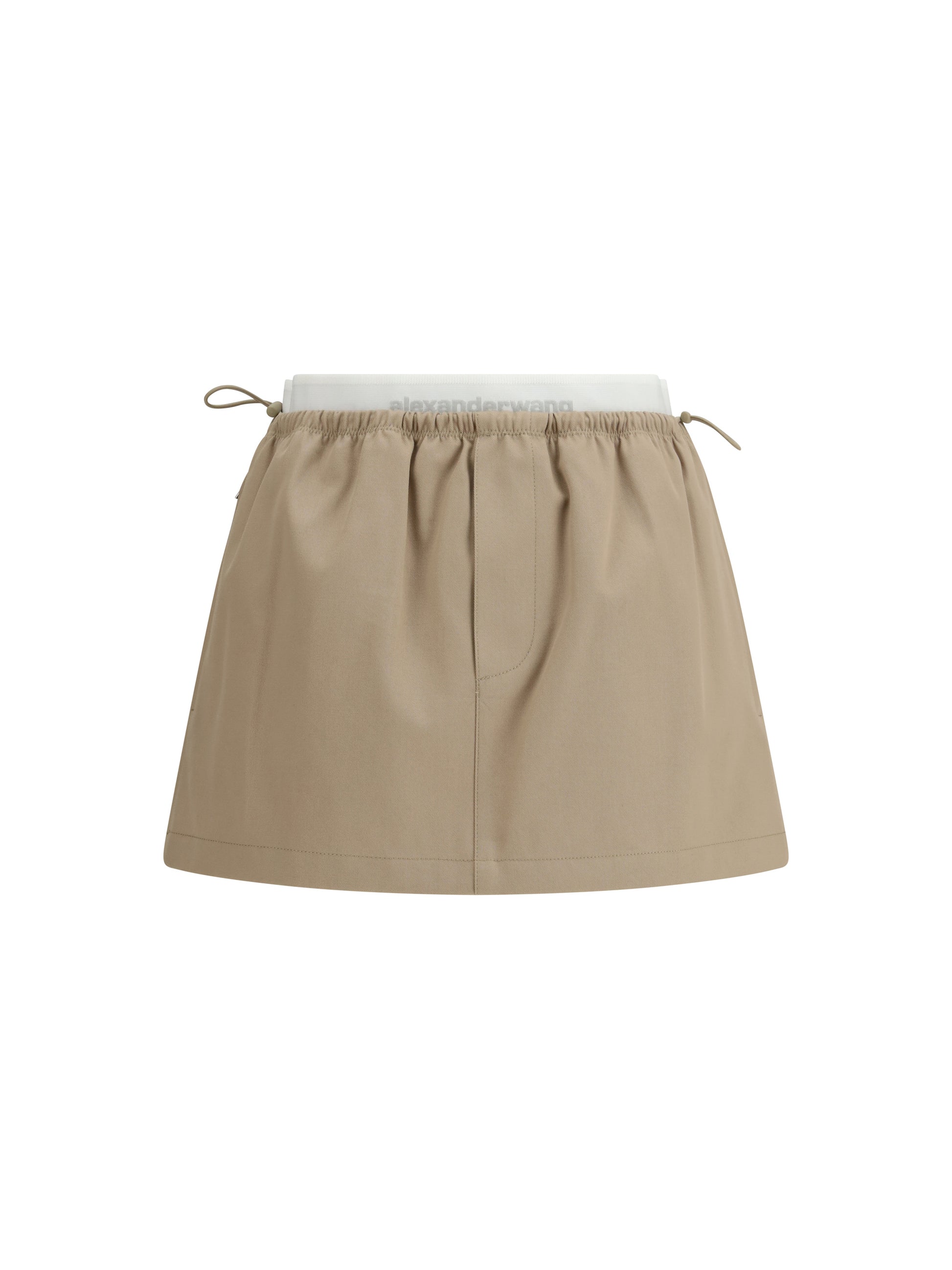 Alexander Wang Women Drawstring Mini Skirt ALEXANDER WANG