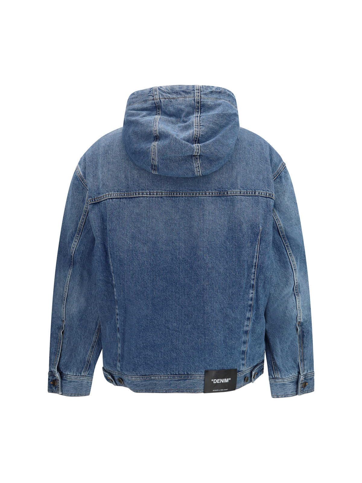 Off-White Men Bookish Padded Denim Jacket OFF-WHITE