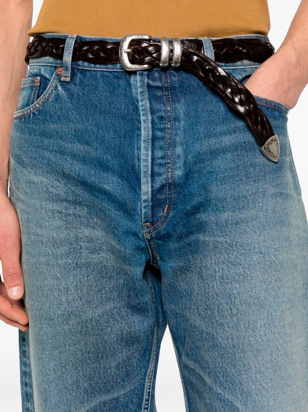 Saint Laurent Men High Rise Jeans SAINT LAURENT