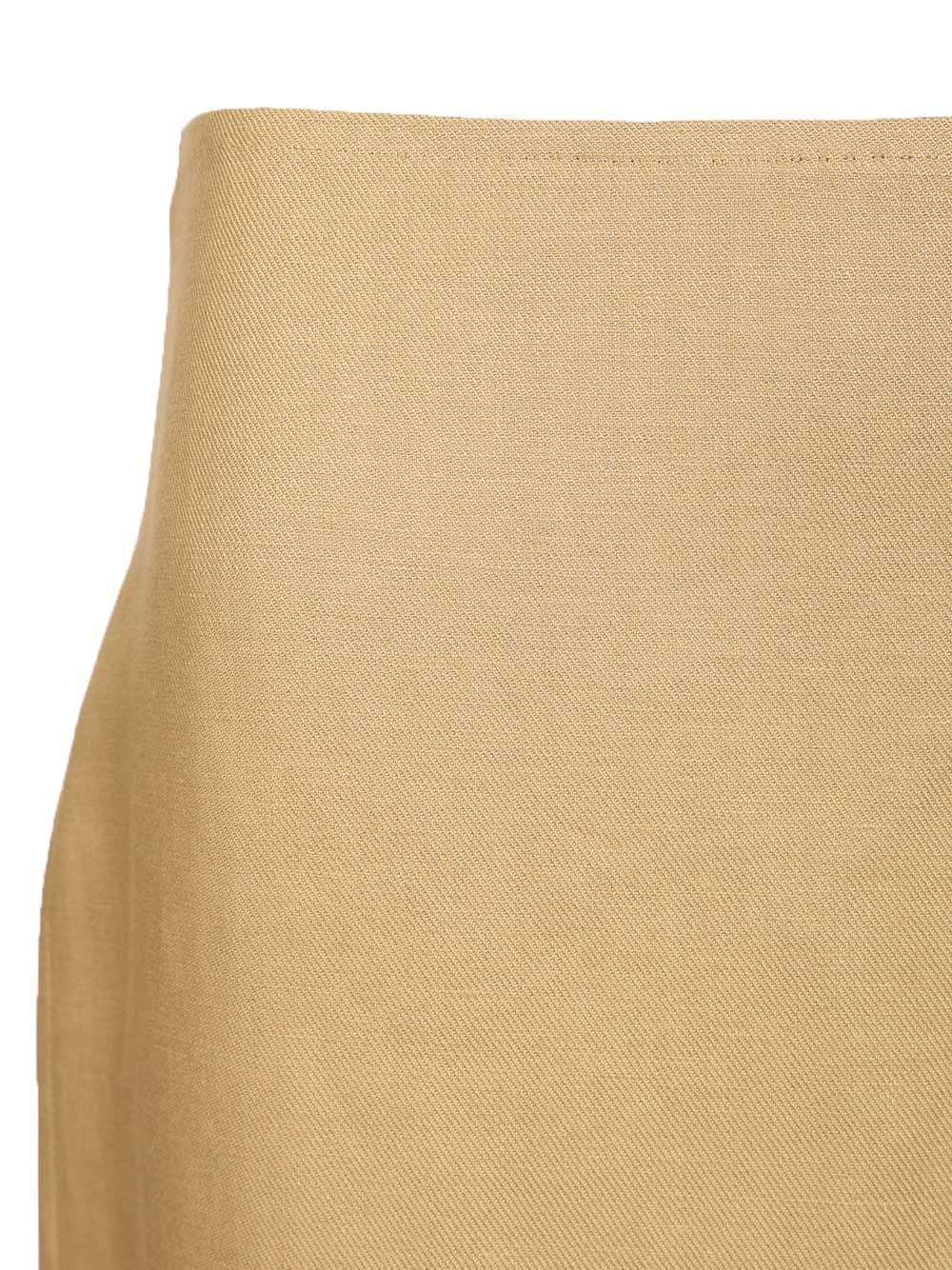 Max Mara Women Slim-Fit Diagonal Linen Skirt MAX MARA