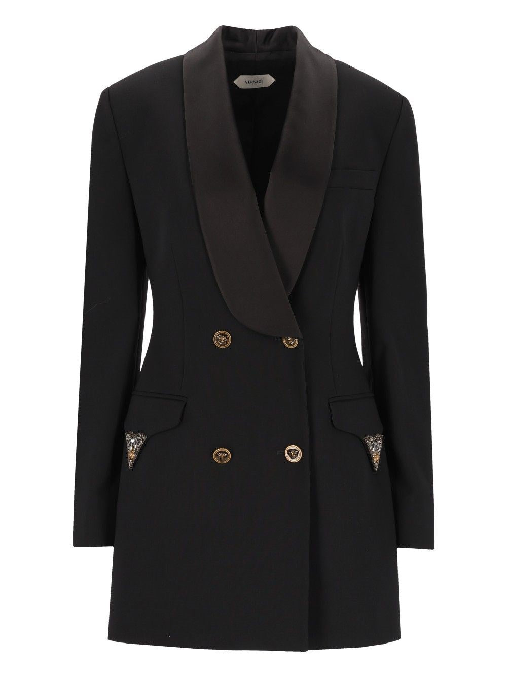 Versace Women Double-Breasted Evening Blazer VERSACE