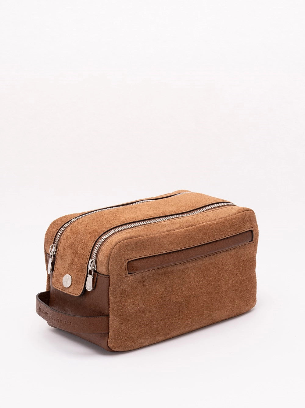 Brunello Cucinelli Men Leather Beauty Case BRUNELLO CUCINELLI