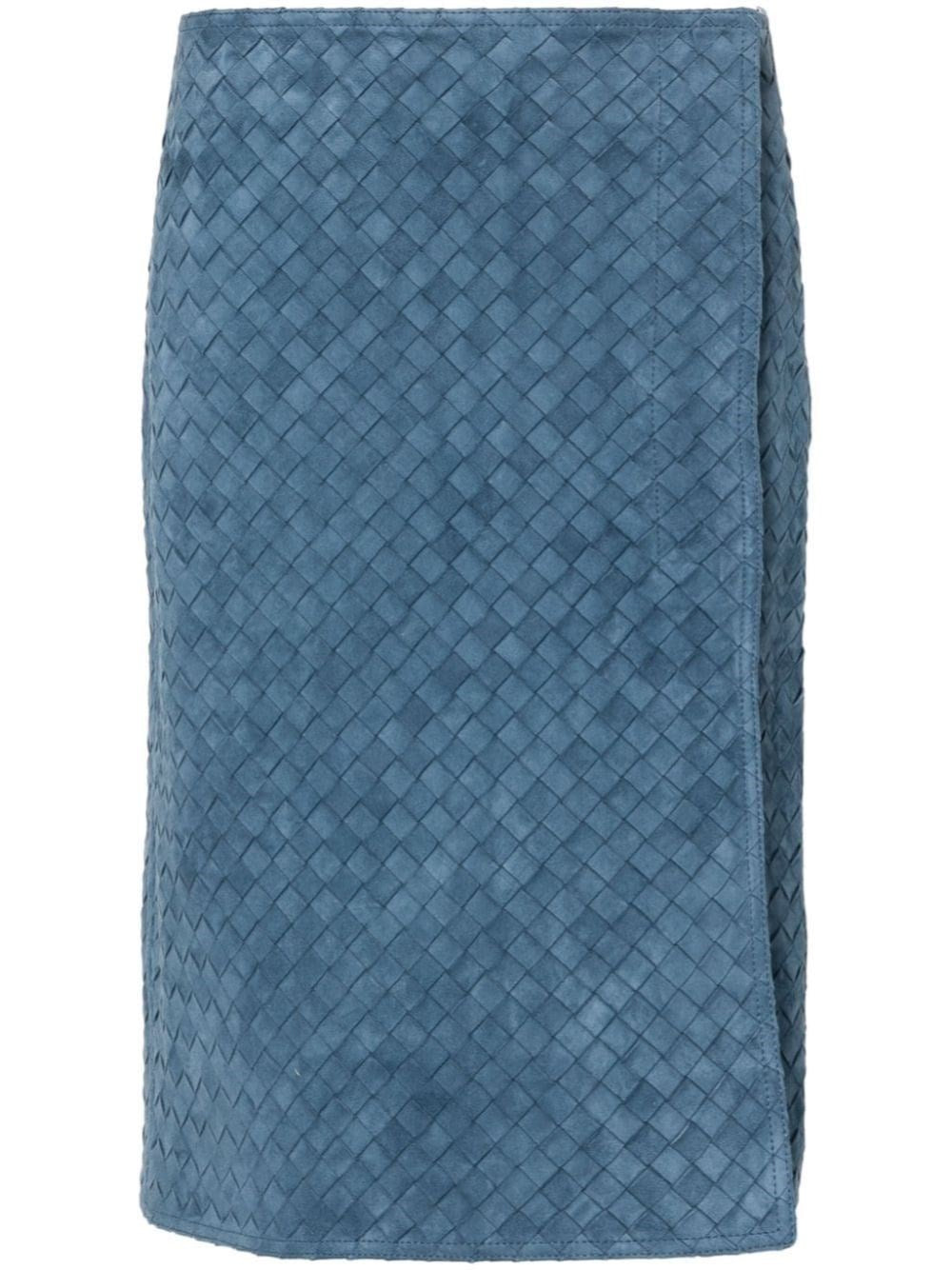 Bottega Veneta Women Leather Pencil Skirt BOTTEGA VENETA