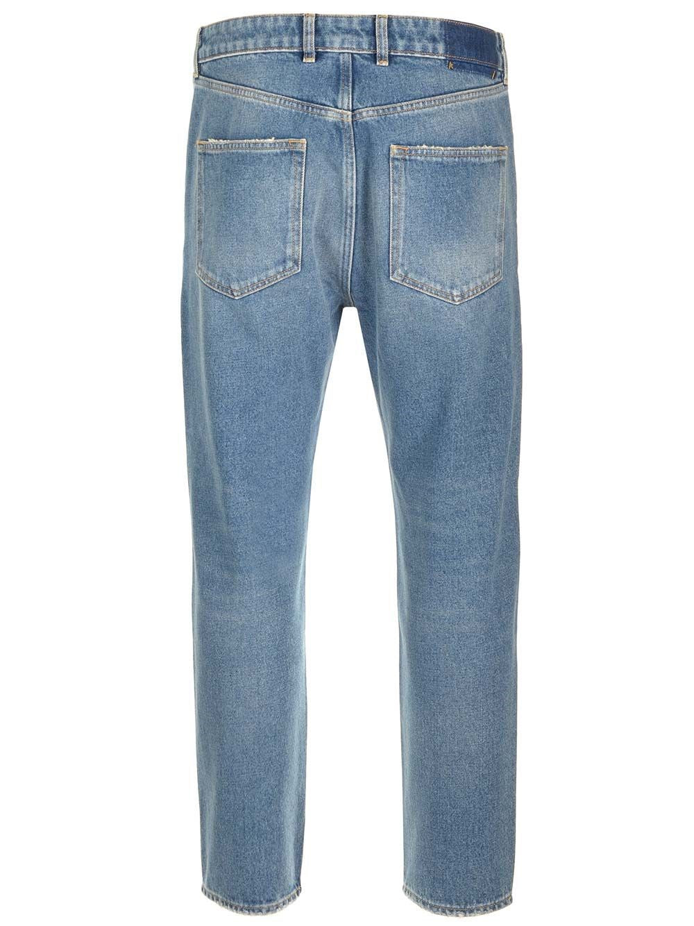 Golden Goose Men "Golden Happy" Stone Washed Jeans GOLDEN GOOSE