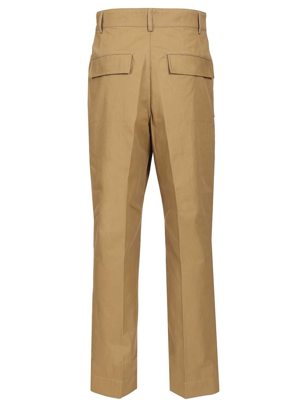 Dries Van Noten Men Cotton Twill Trousers DRIES VAN NOTEN