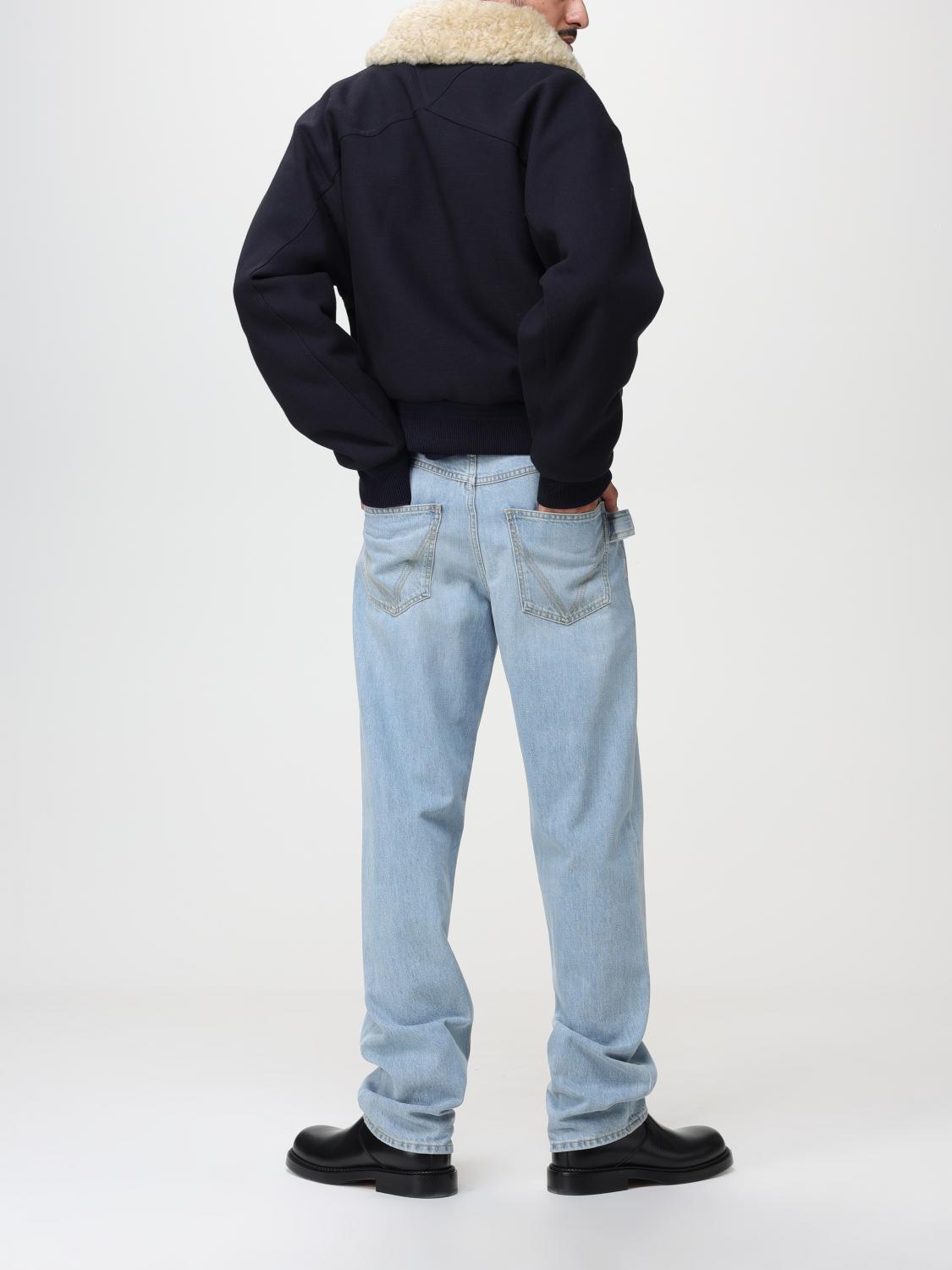 Bottega Veneta Jacket Men Blue BOTTEGA VENETA