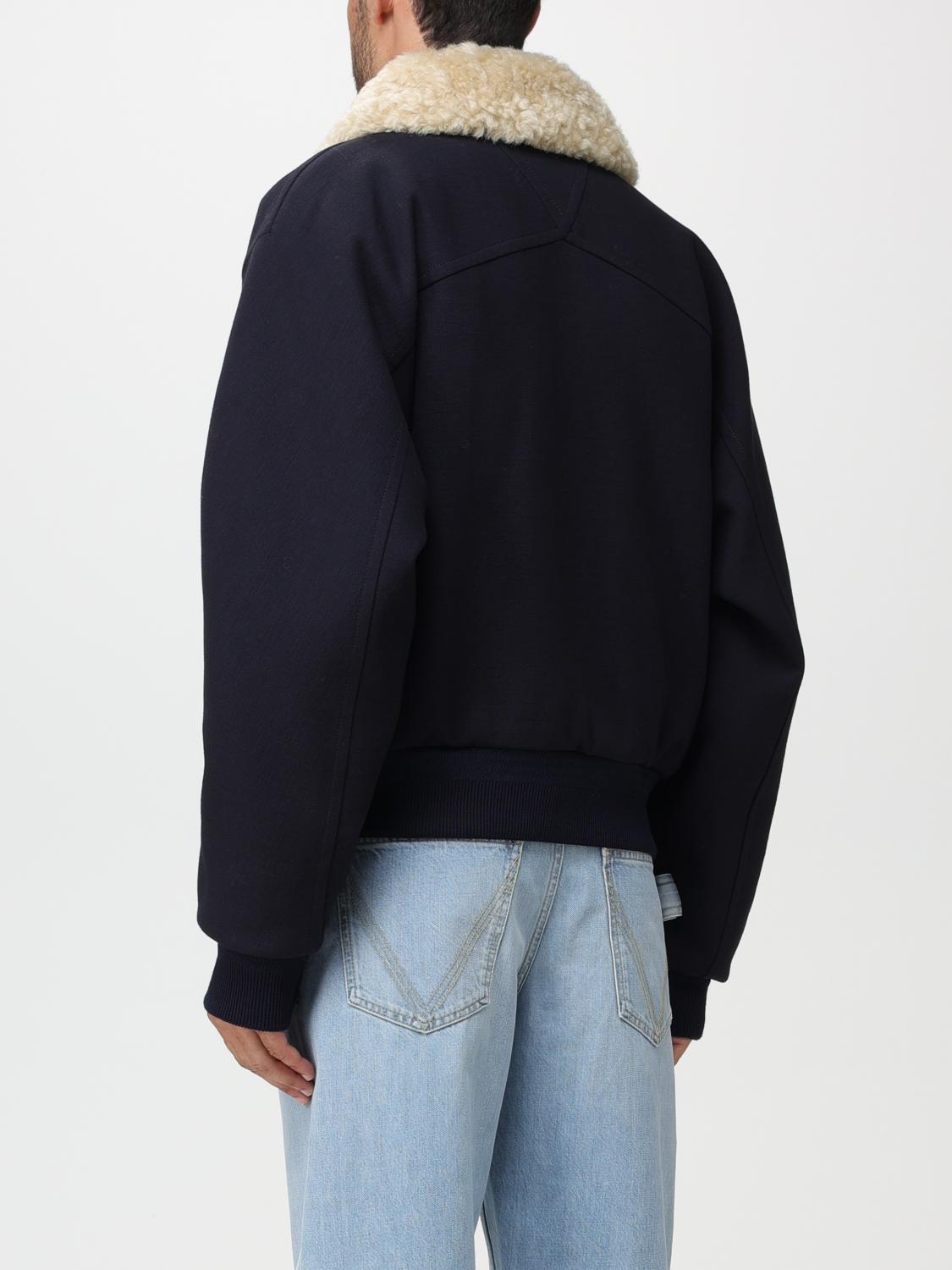 Bottega Veneta Jacket Men Blue BOTTEGA VENETA
