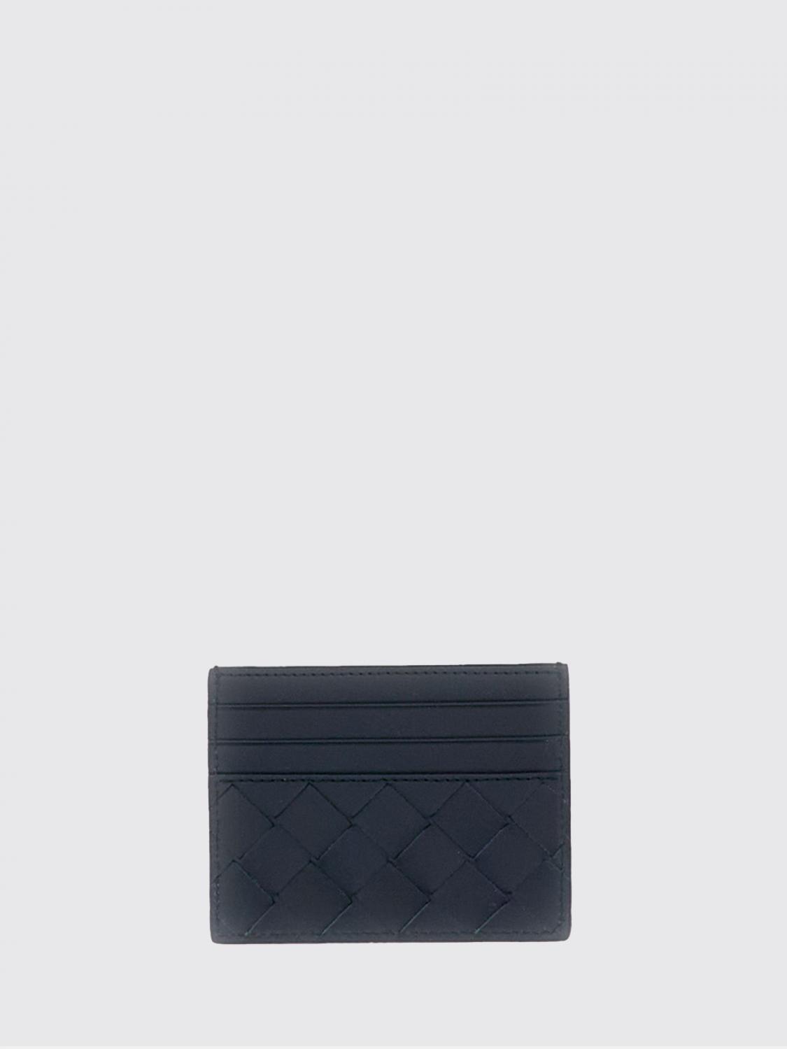 Bottega Veneta Wallet Men Blue BOTTEGA VENETA