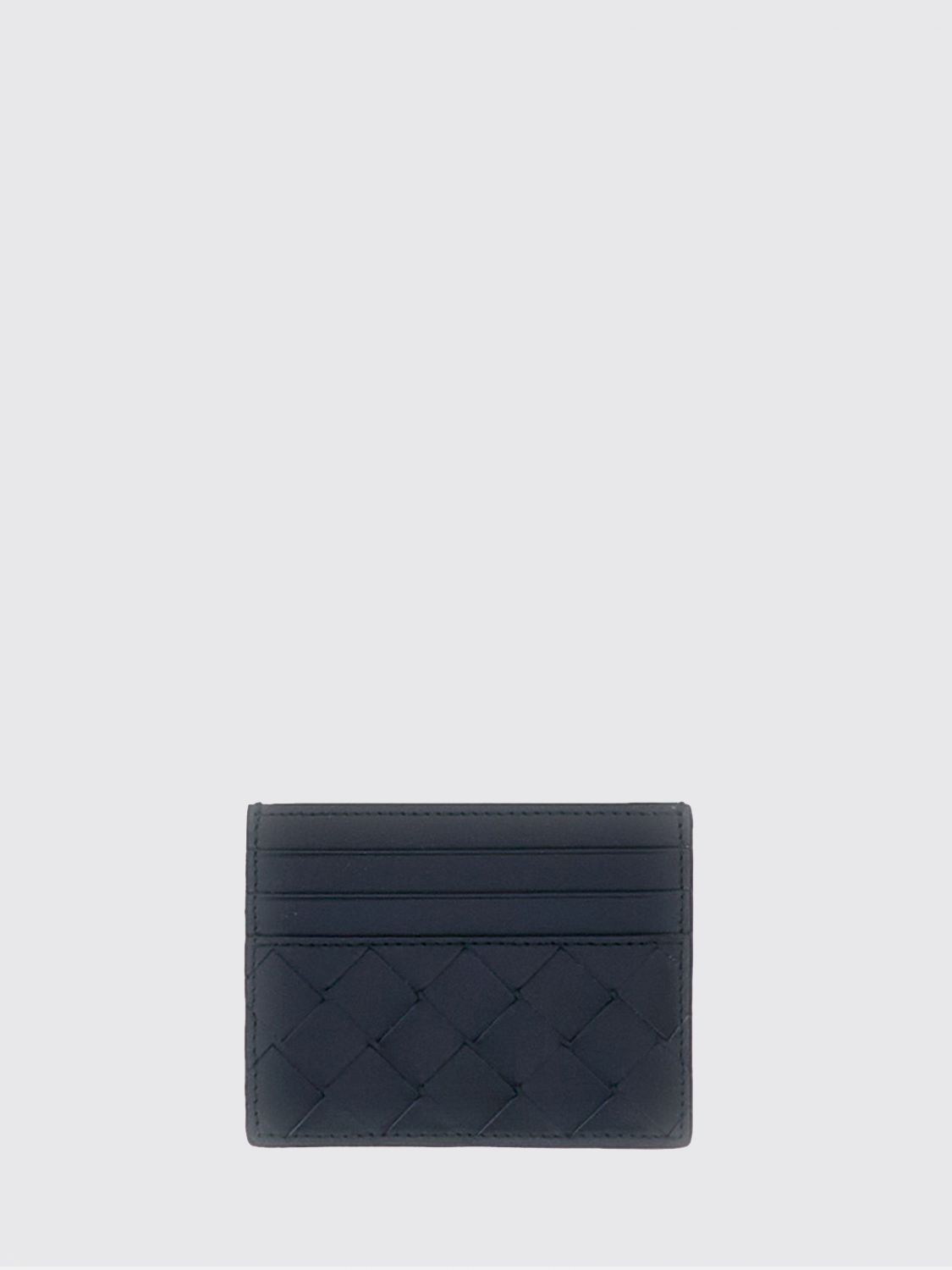 Bottega Veneta Wallet Men Blue BOTTEGA VENETA