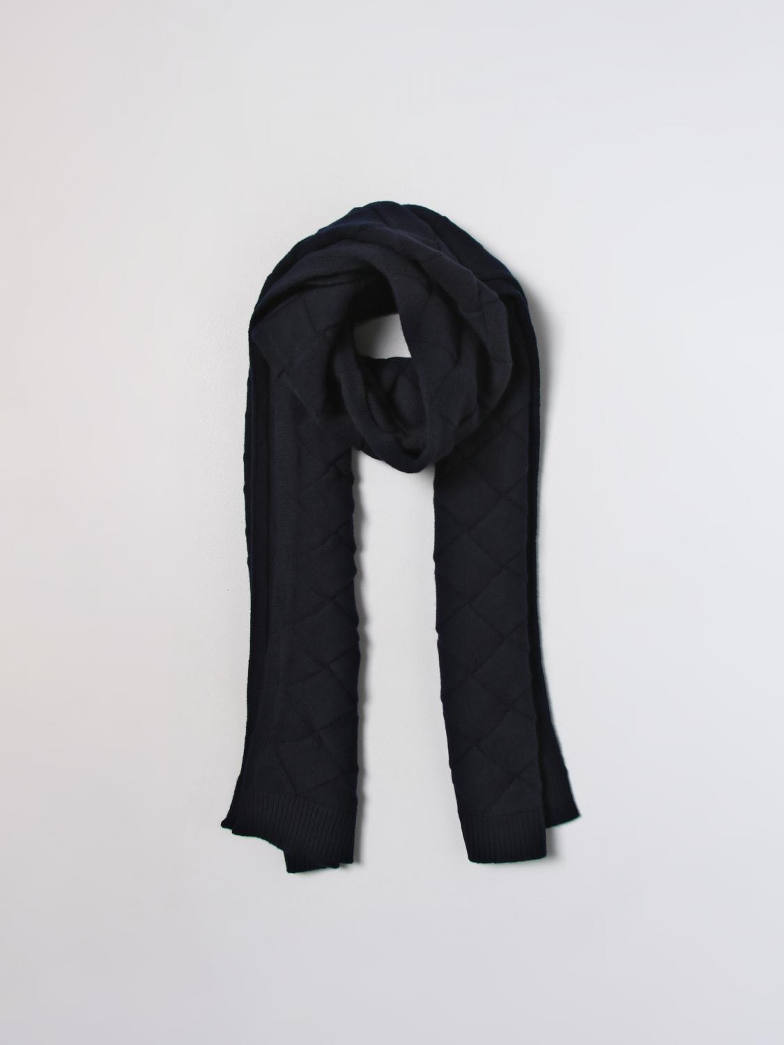 Bottega Veneta Scarf Men Navy BOTTEGA VENETA