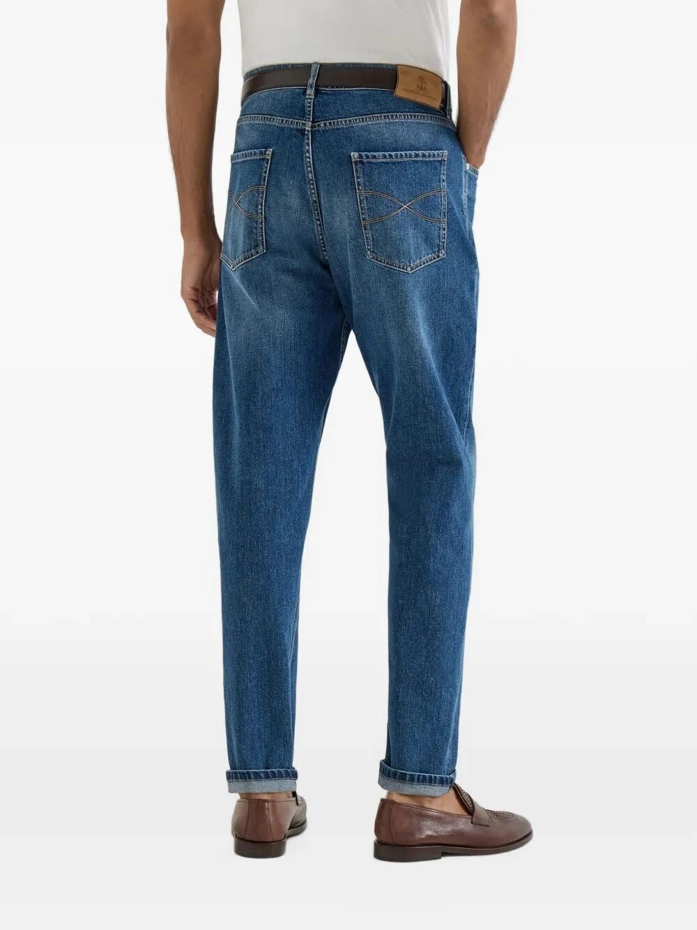 Brunello Cucinelli Men Denim Pants BRUNELLO CUCINELLI