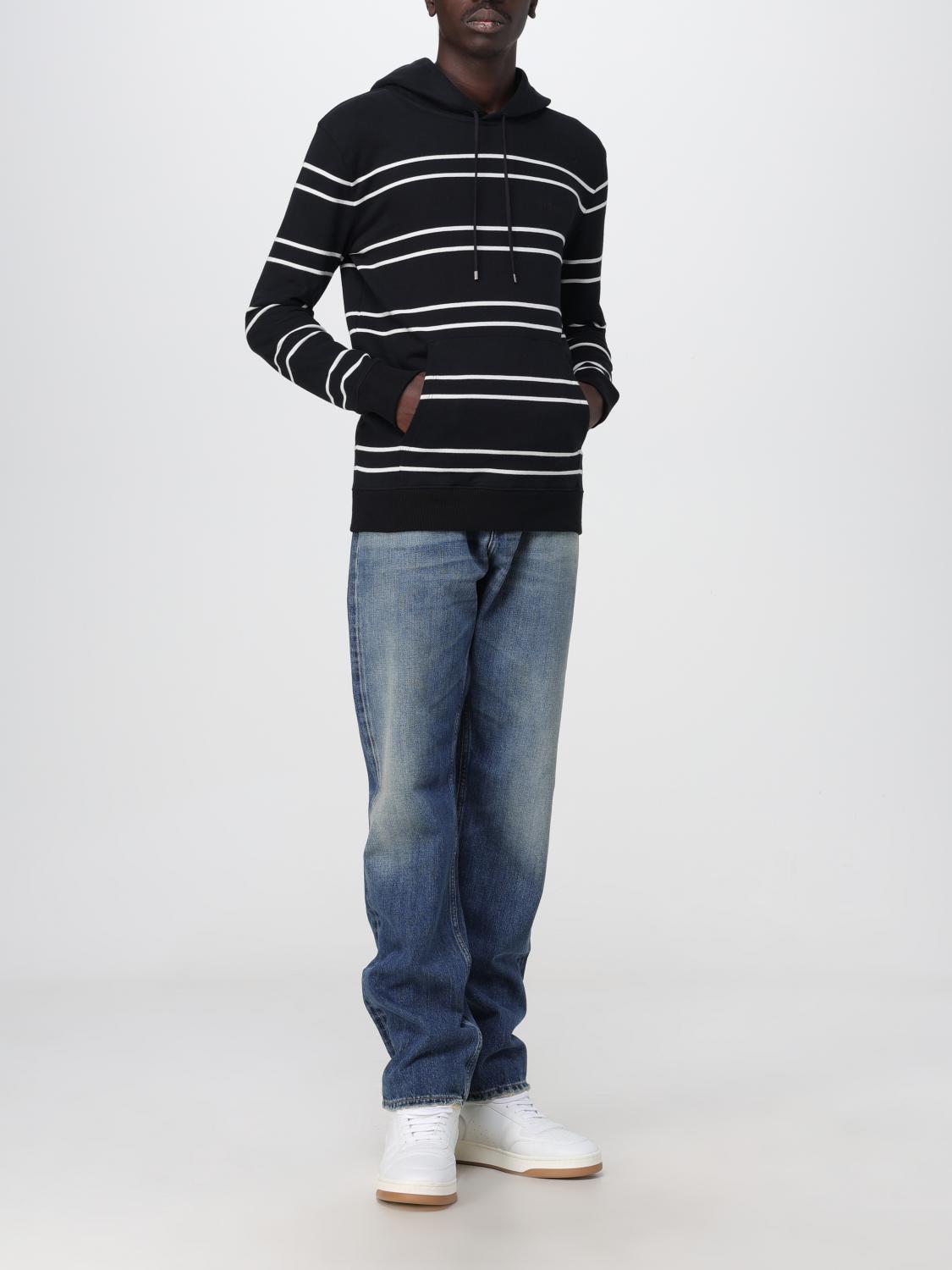 Saint Laurent Sweatshirt Men Black SAINT LAURENT