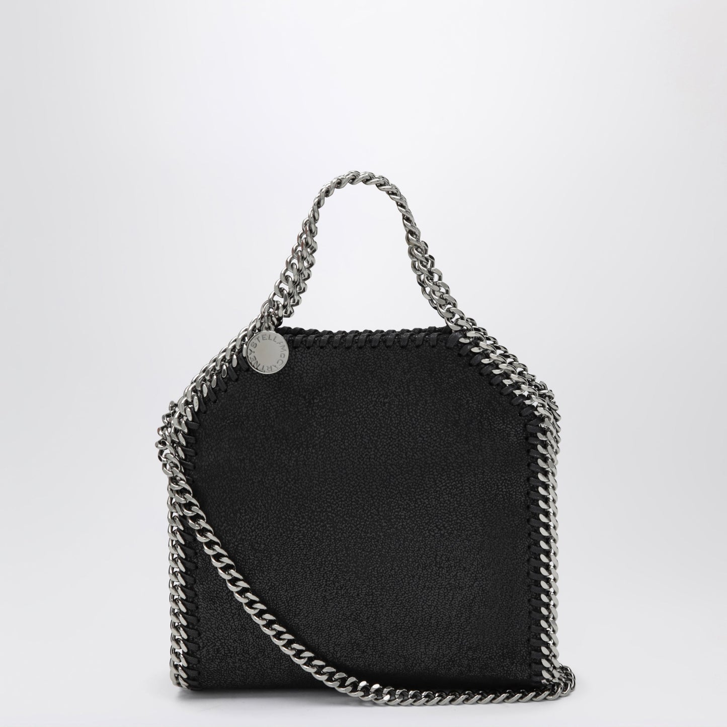 Stella Mccartney Black Falabella Micro Tote Bag Women STELLA MCCARTNEY