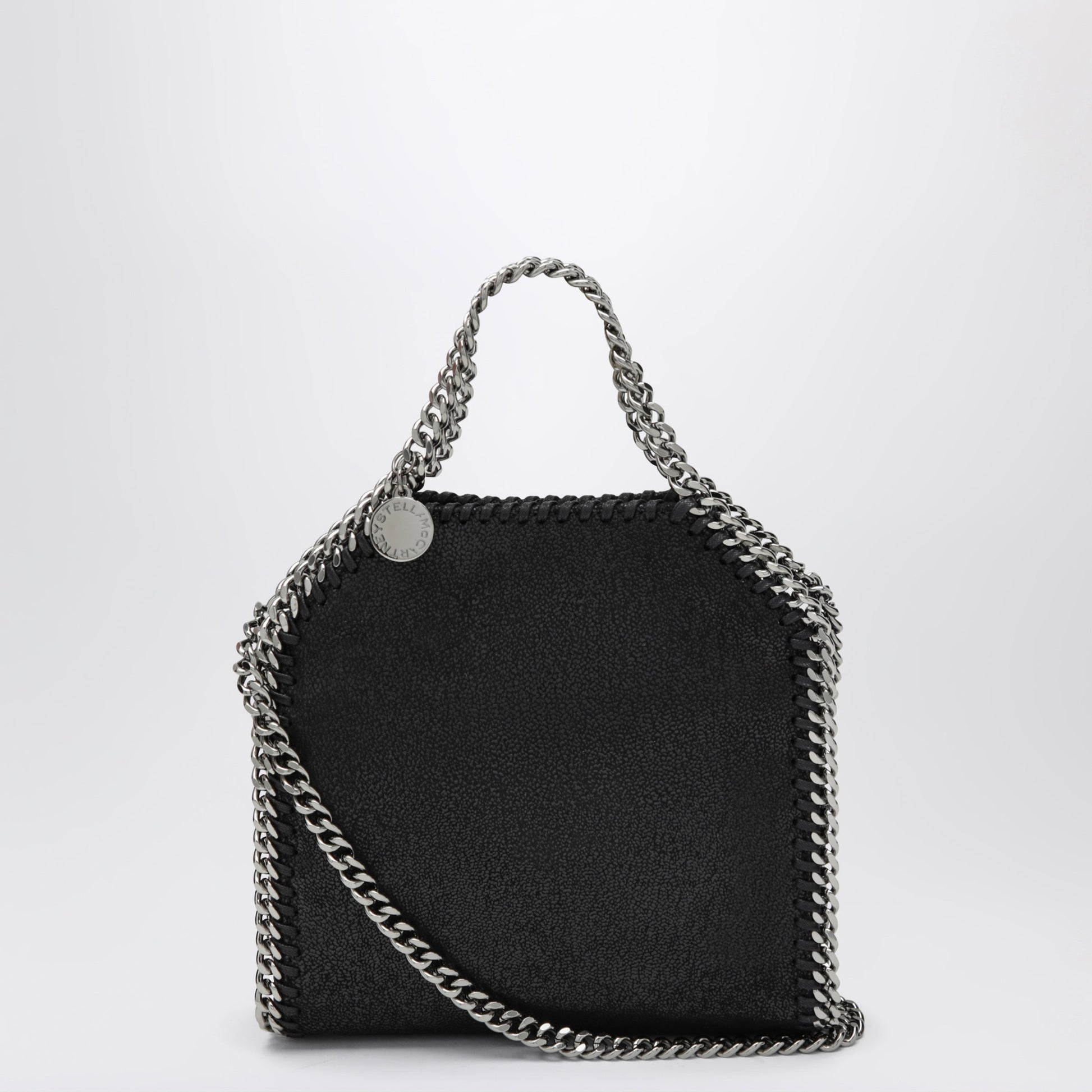Stella Mccartney Black Falabella Micro Tote Bag Women STELLA MCCARTNEY