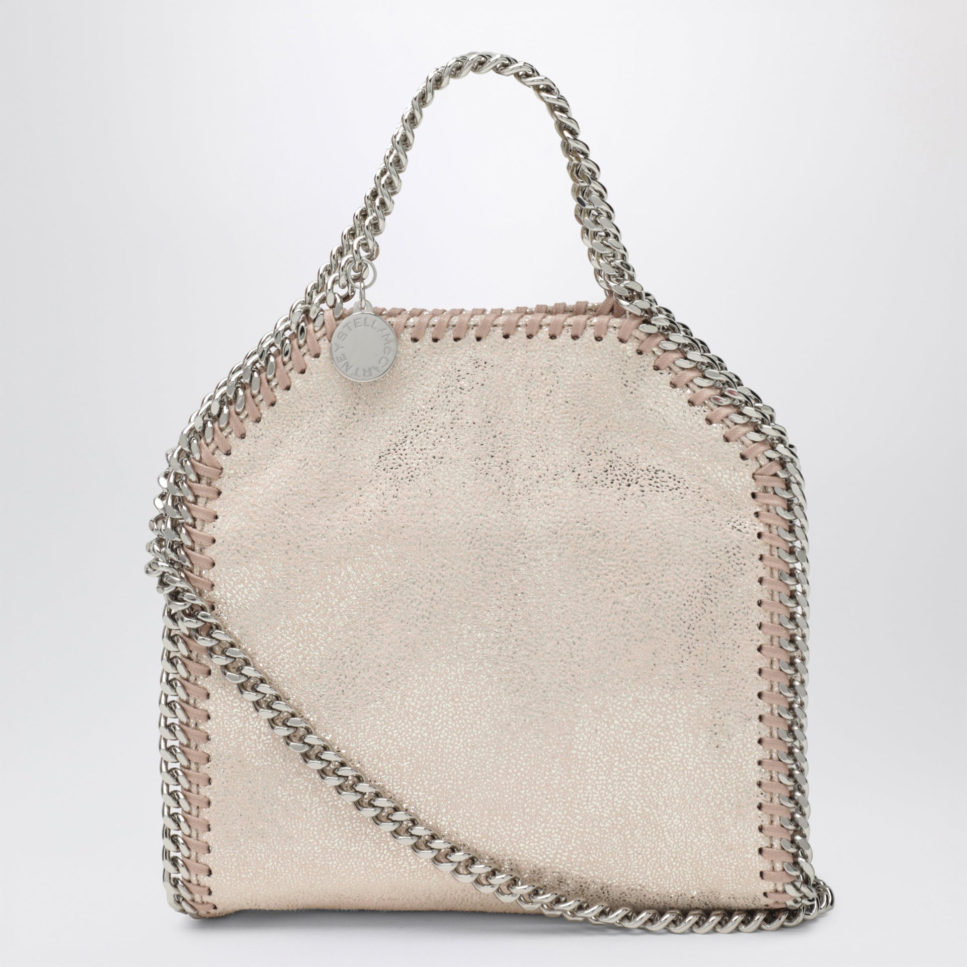 Stella Mccartney Light Pink Micro Falabella Tote Bag Women STELLA MCCARTNEY