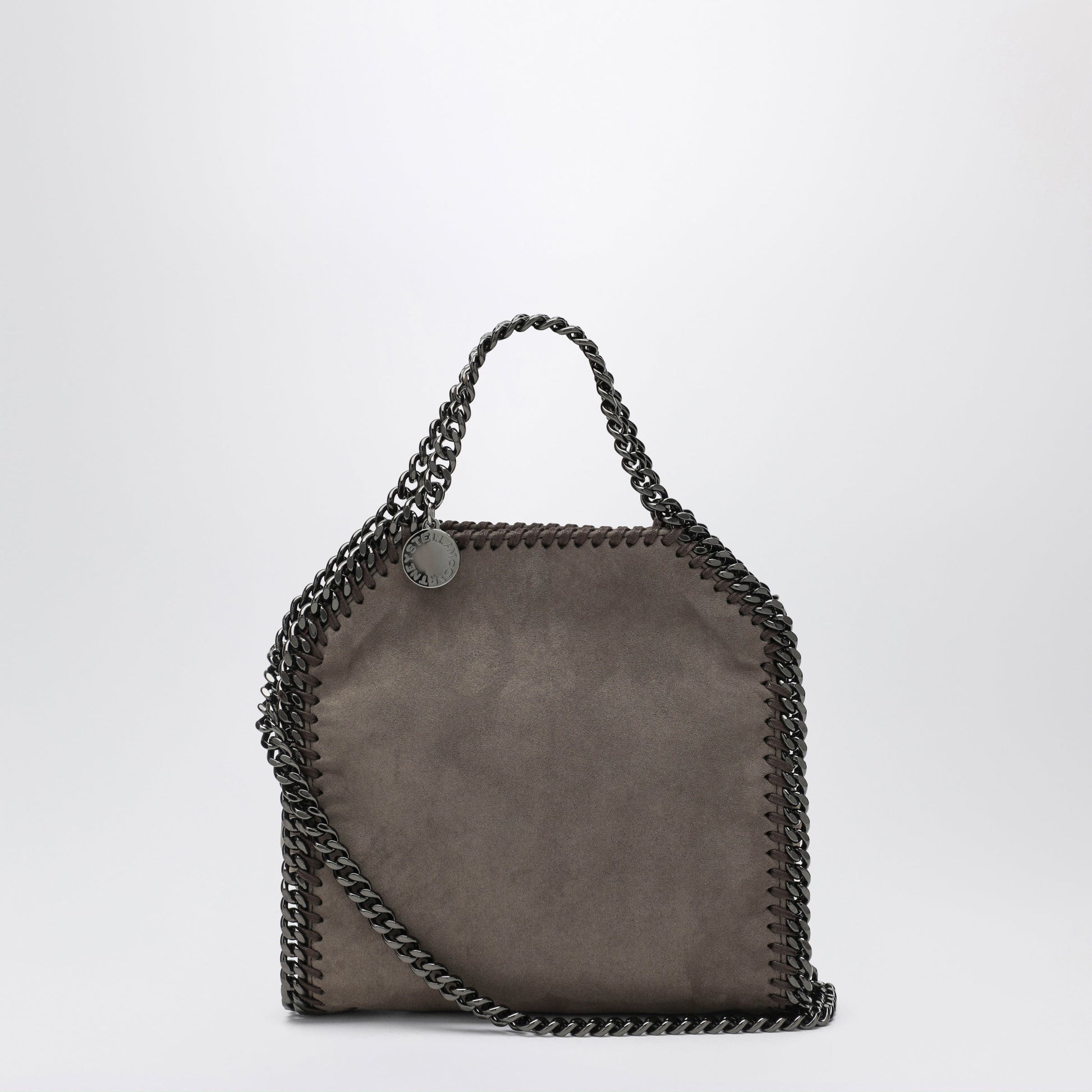 Stella Mccartney Falabella Dark Taupe Mini Tote Bag Women STELLA MCCARTNEY