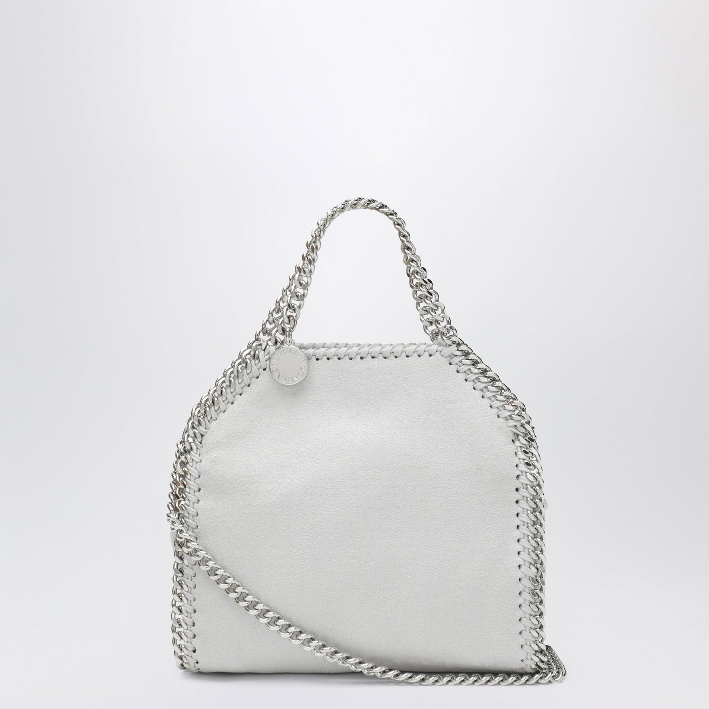 Stella Mccartney Pearl Grey Micro Falabella Tote Bag Women STELLA MCCARTNEY