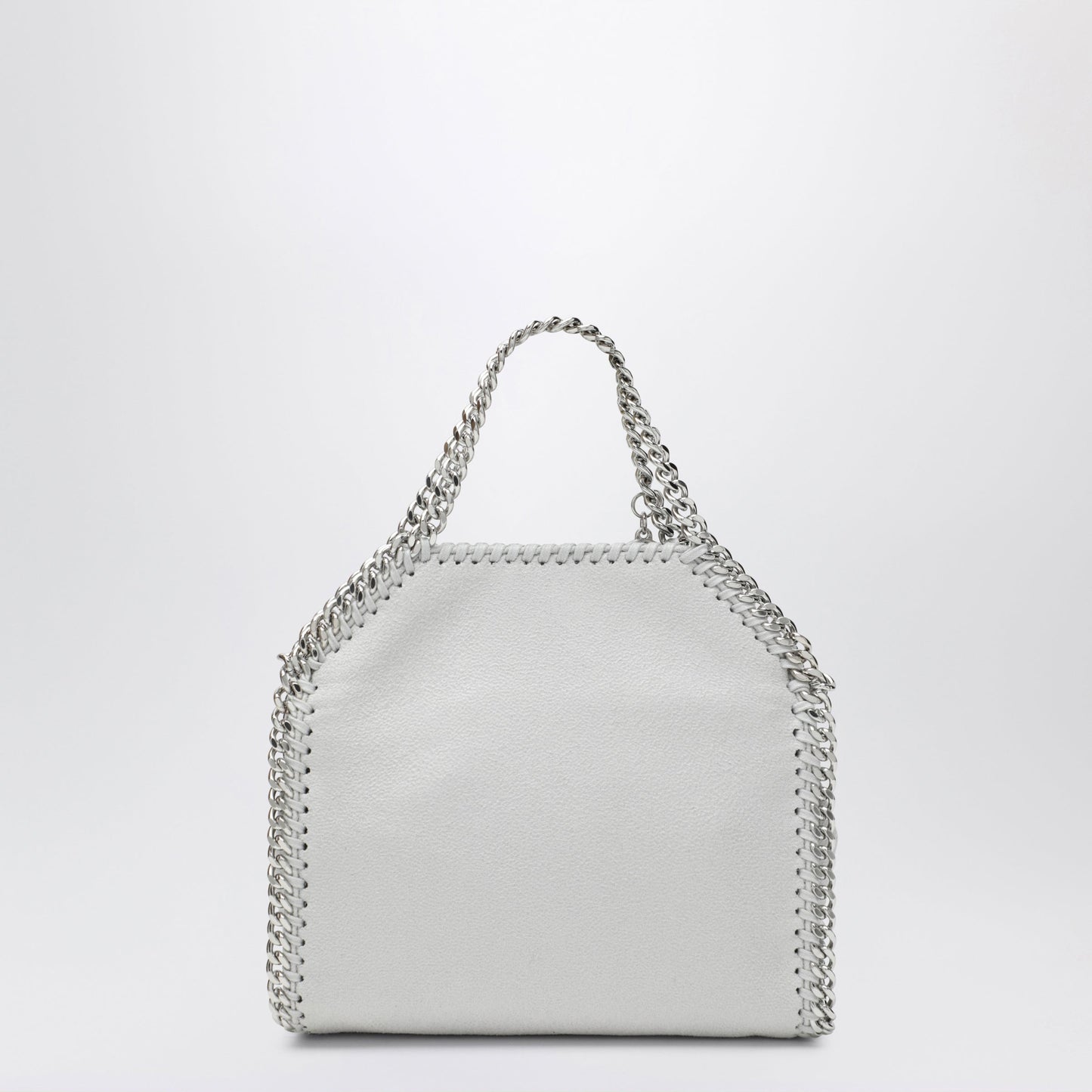 Stella Mccartney Pearl Grey Micro Falabella Tote Bag Women STELLA MCCARTNEY