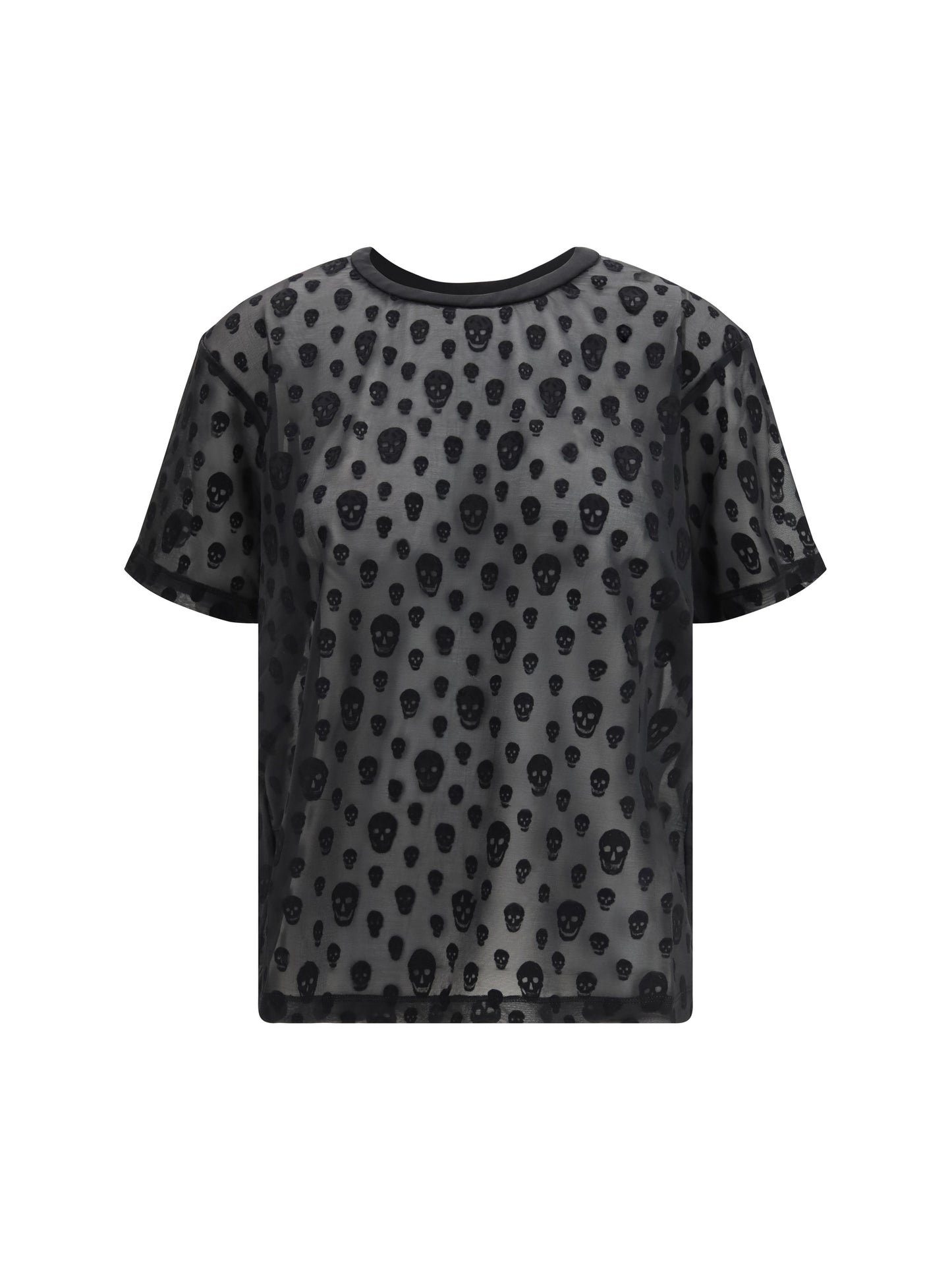 Alexander Mcqueen Women Skull T-Shirt ALEXANDER MCQUEEN
