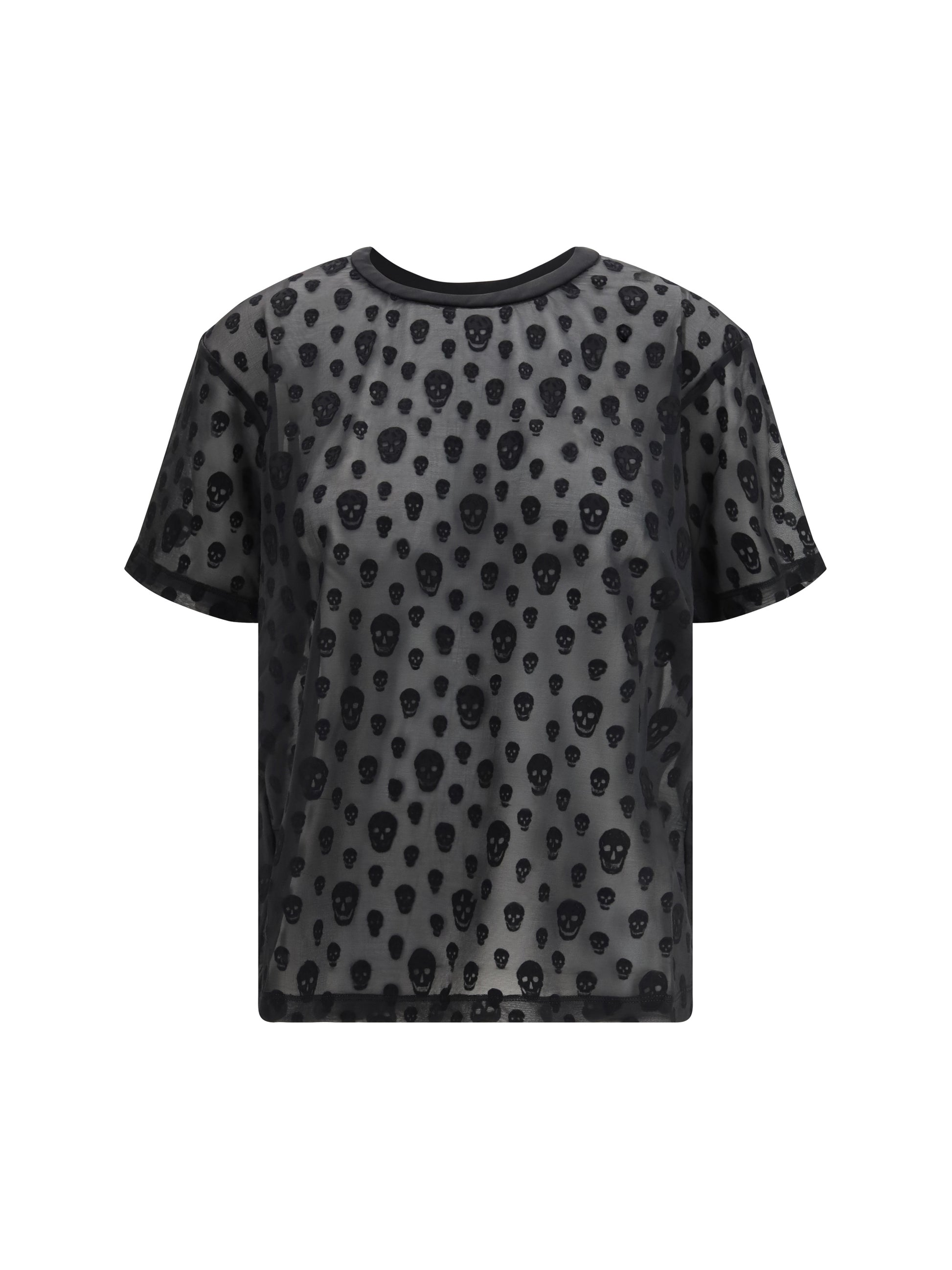 Alexander Mcqueen Women Skull T-Shirt ALEXANDER MCQUEEN