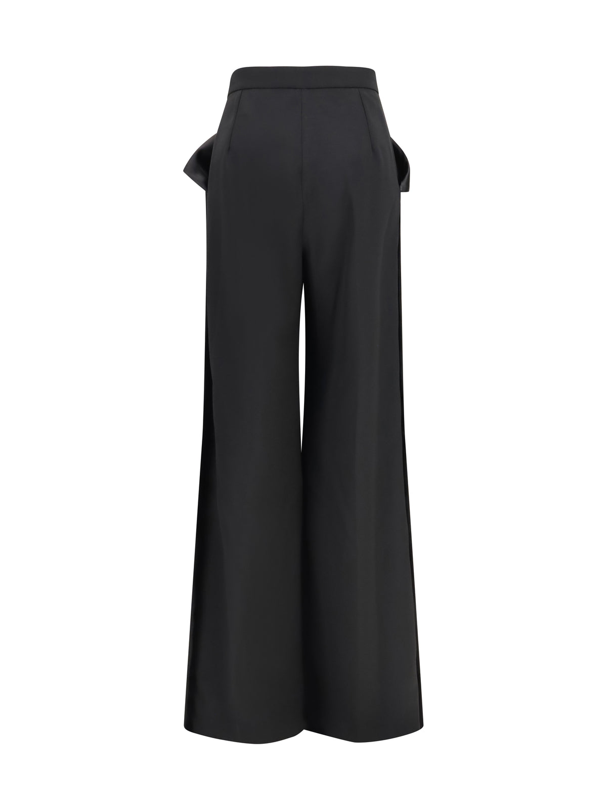 Nissa Women Wide-Leg Wool-Blend Pants NISSA